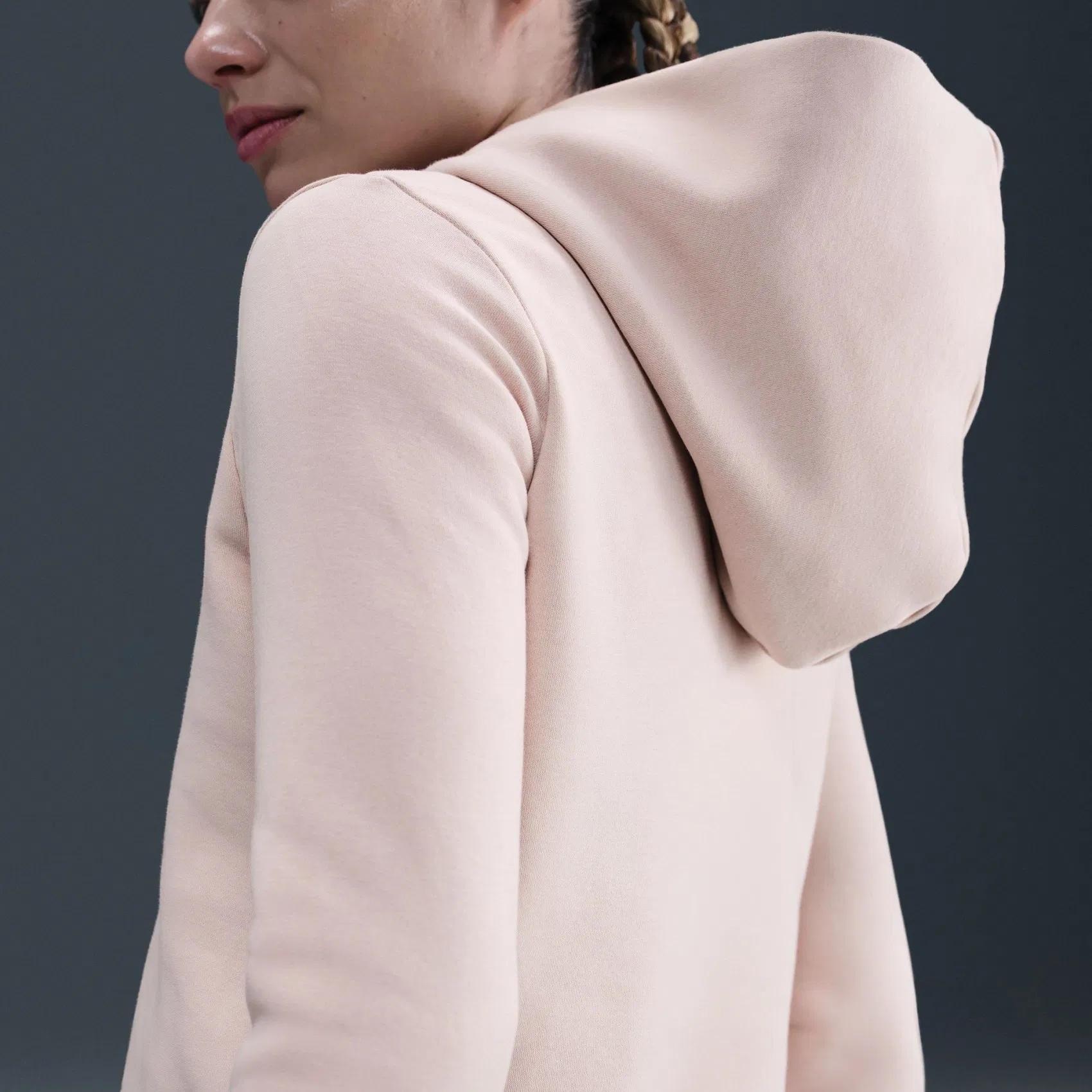 W NSW PHNX FLC SHRUNKEN HOODIE - TABA(BASKILI)