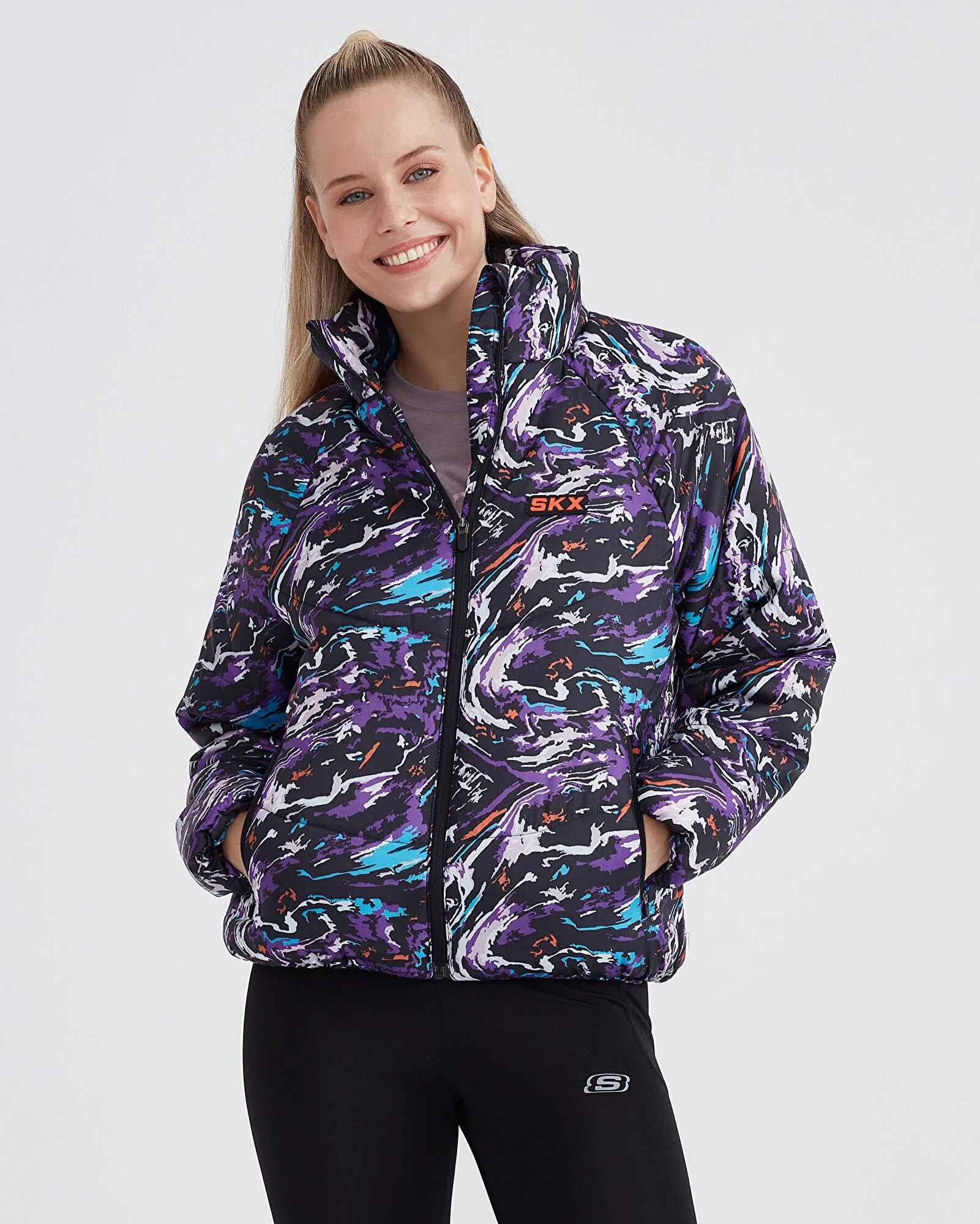 W Outerwear Padded Jacket - GRİ