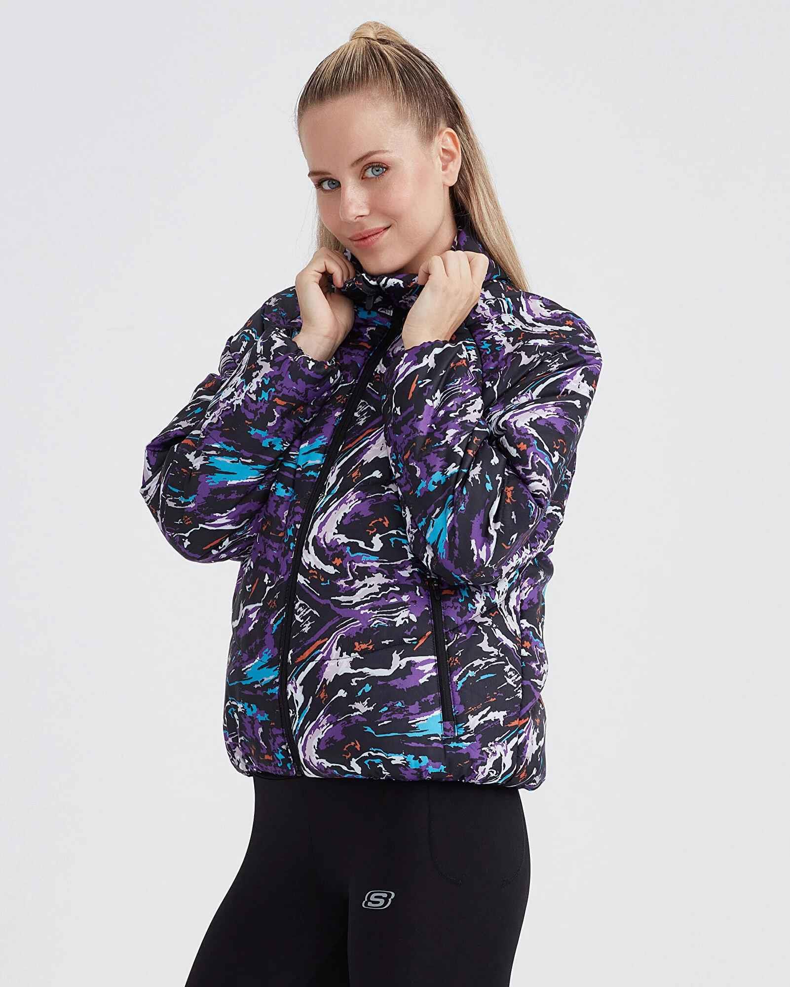 W Outerwear Padded Jacket - GRİ