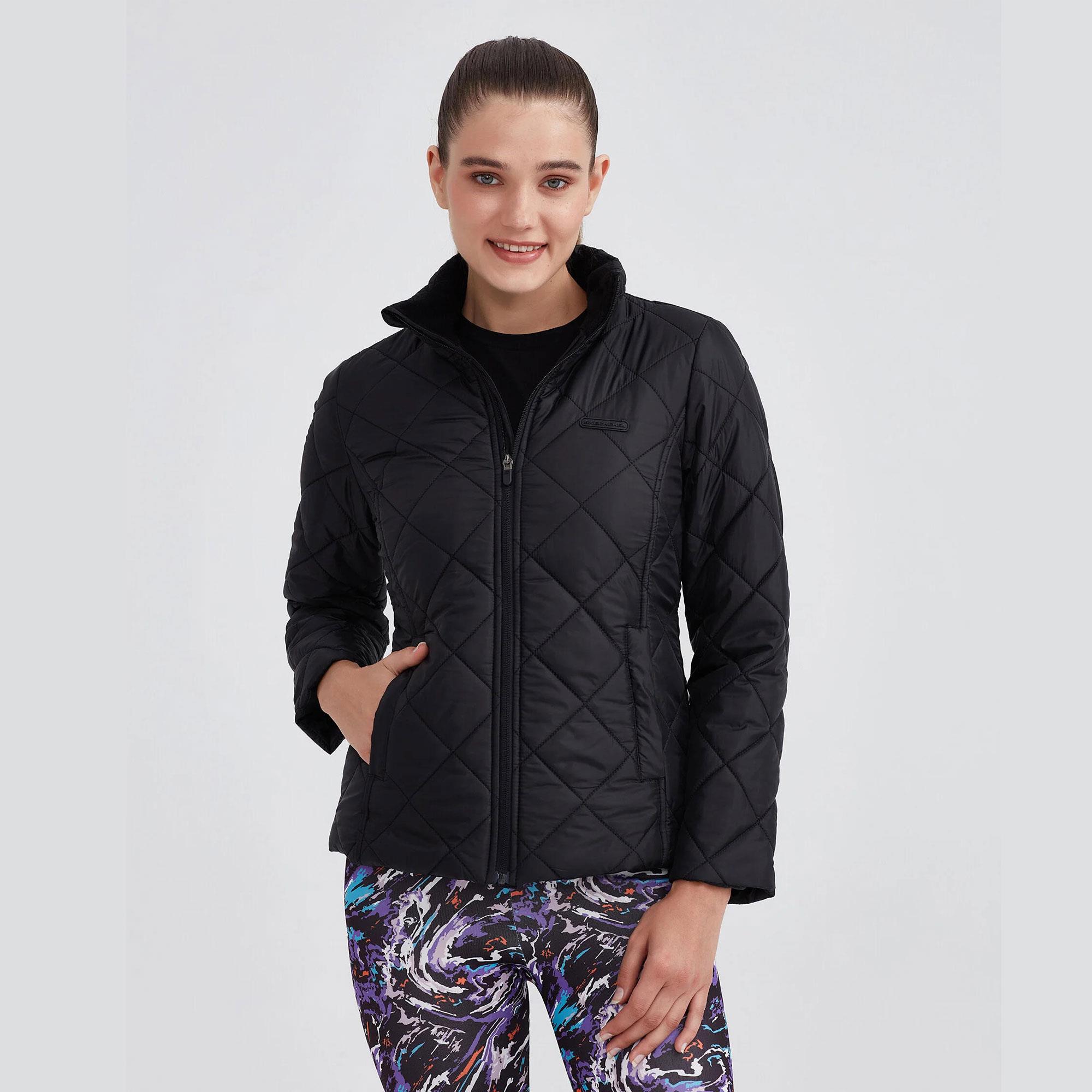 W Outerwear Padded Jacket - SİYAH