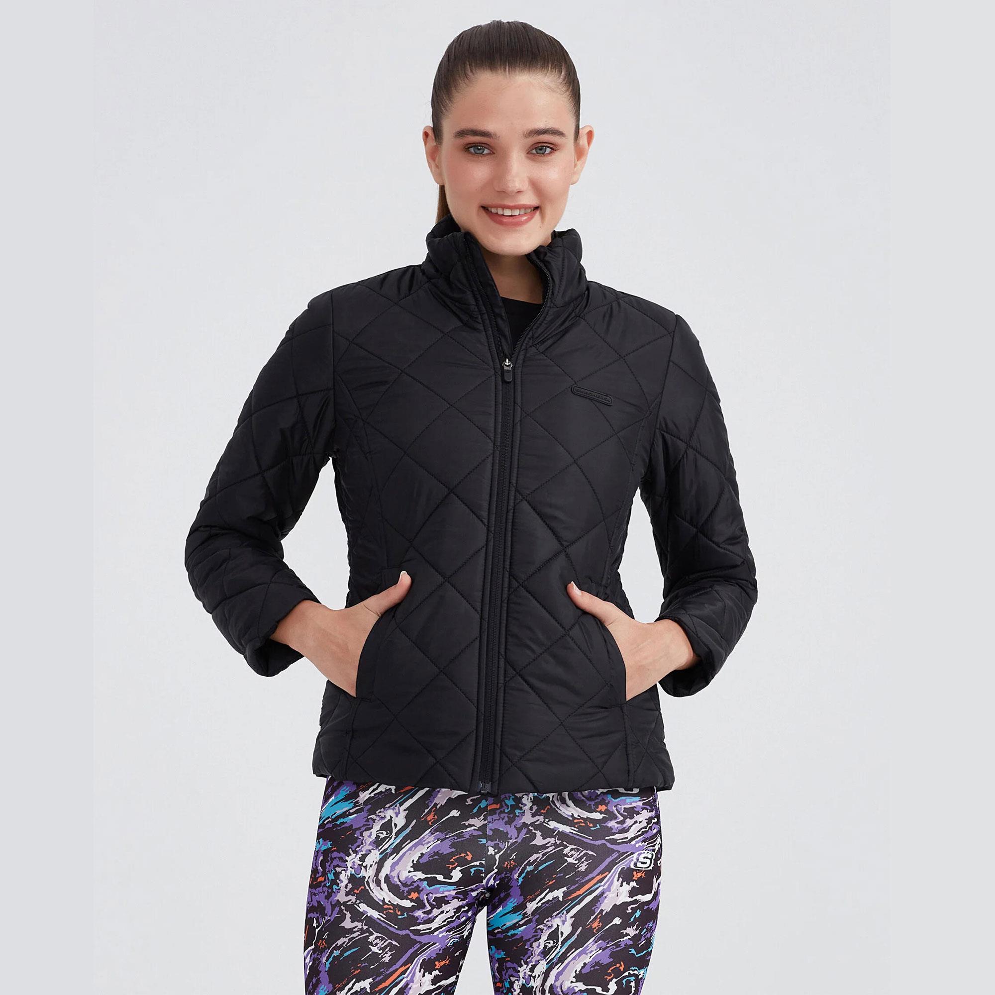 W Outerwear Padded Jacket - SİYAH