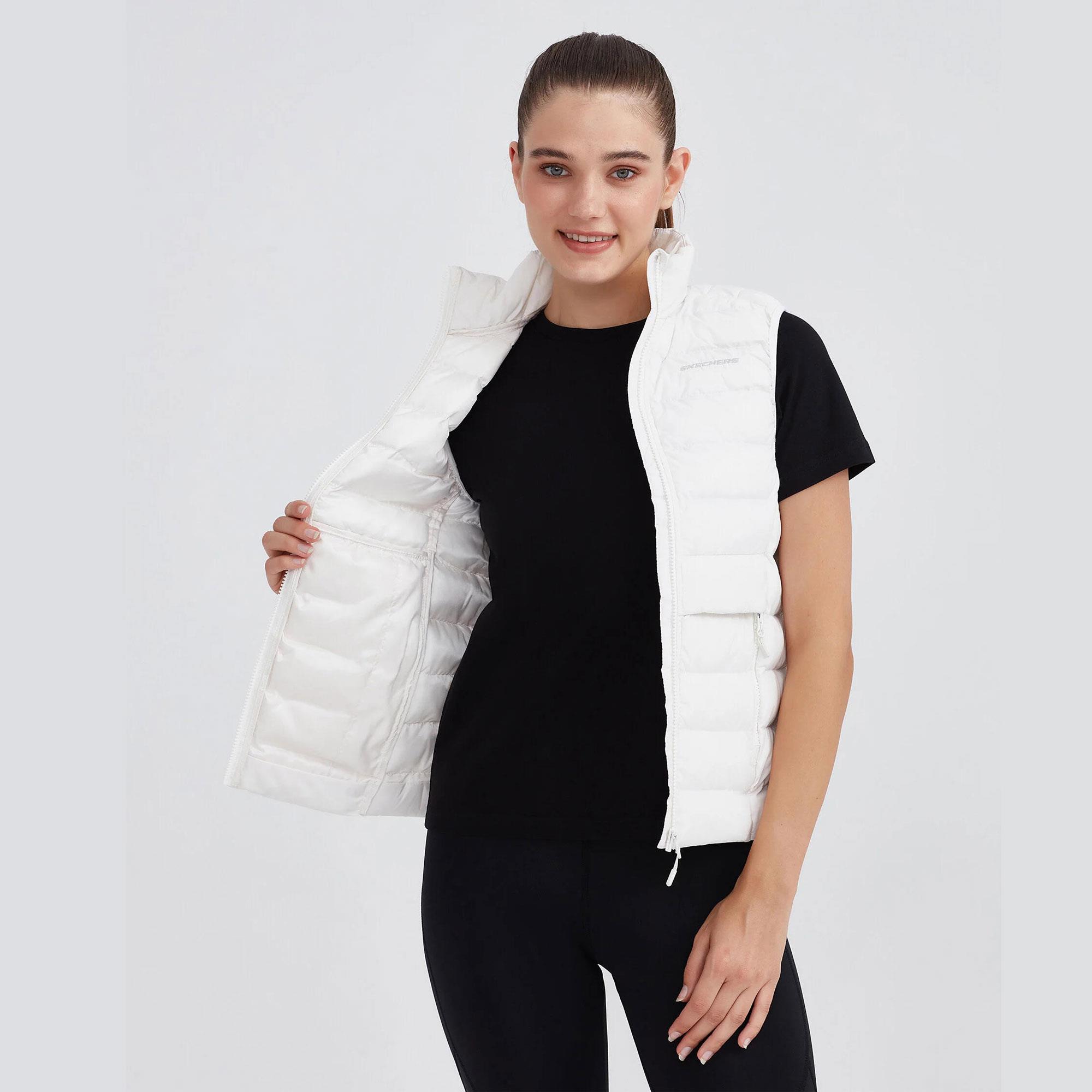 W Outerwear Padded Vest - TURUNCU