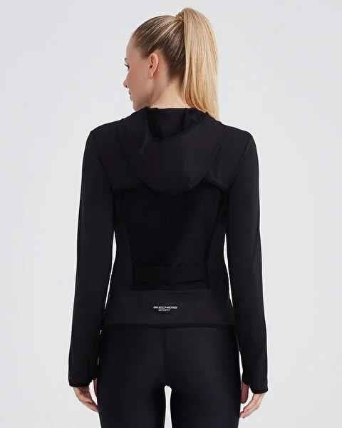 W Performance Coll. Full Zip Sweatshirt - SİYAH