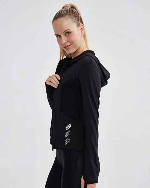 W Performance Coll. Full Zip Sweatshirt - SİYAH