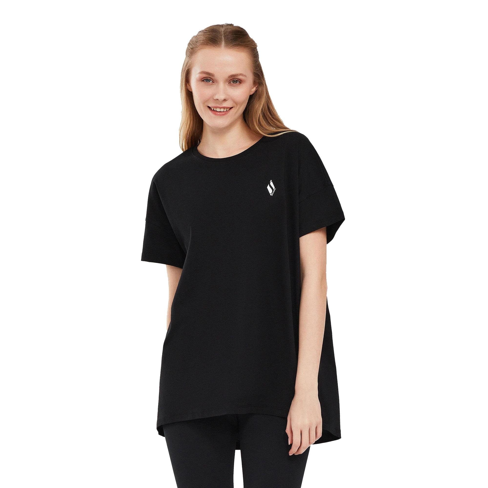 W Performance Tops Crew Neck T-Shirt - SİYAH