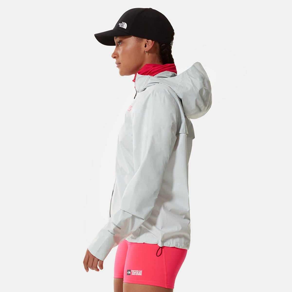 W PRINTED FIRST DAWN PACKABLE JACKET - BEYAZ