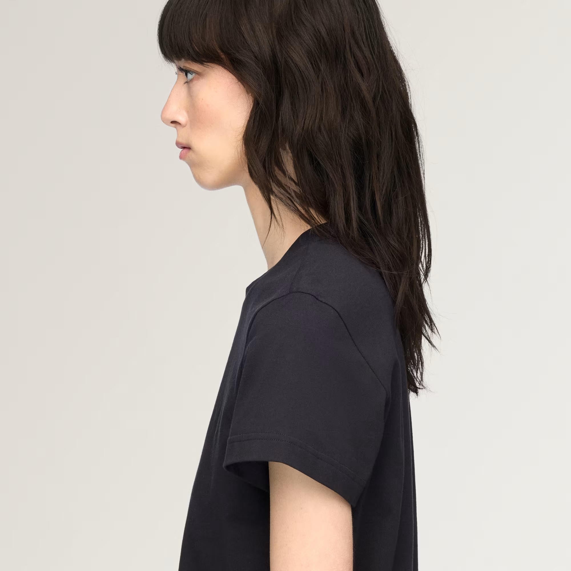 W REG SS TEE - ADIDAS SIYAH