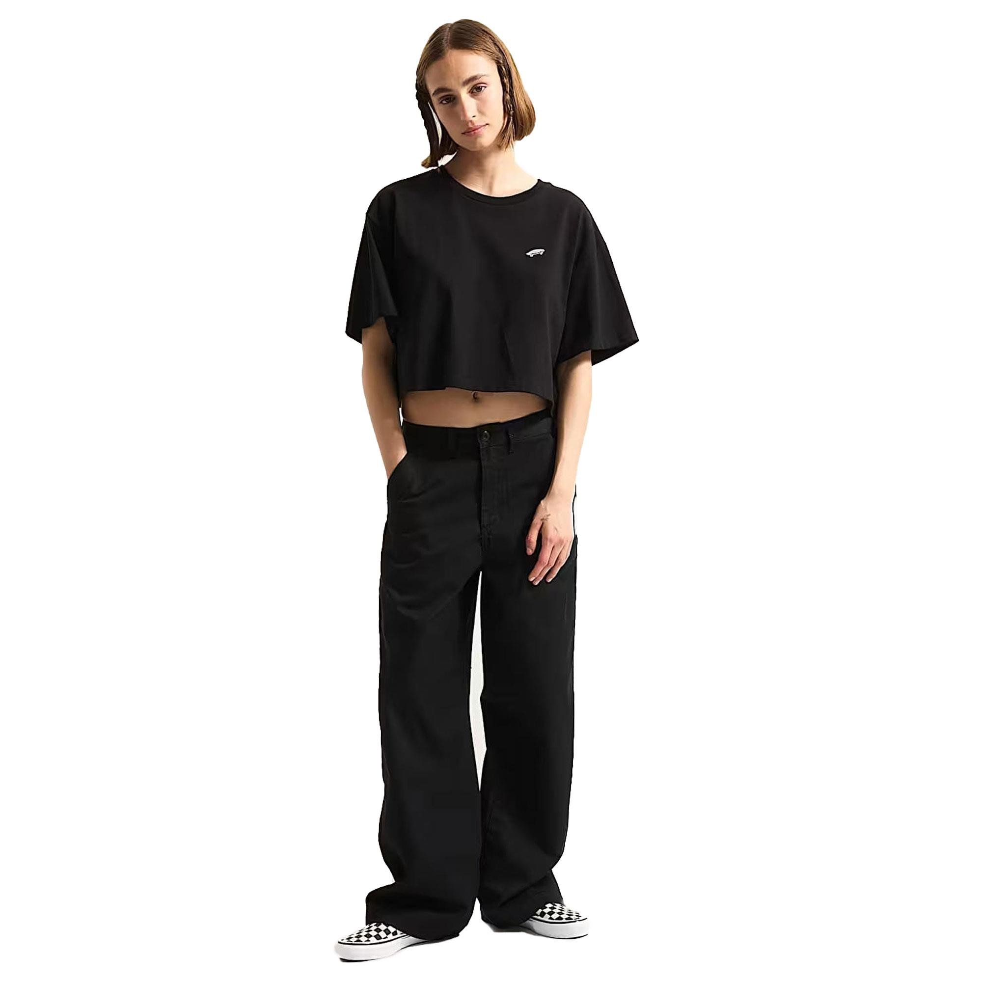 W SALTON RELAX CROP SS - SIYAH