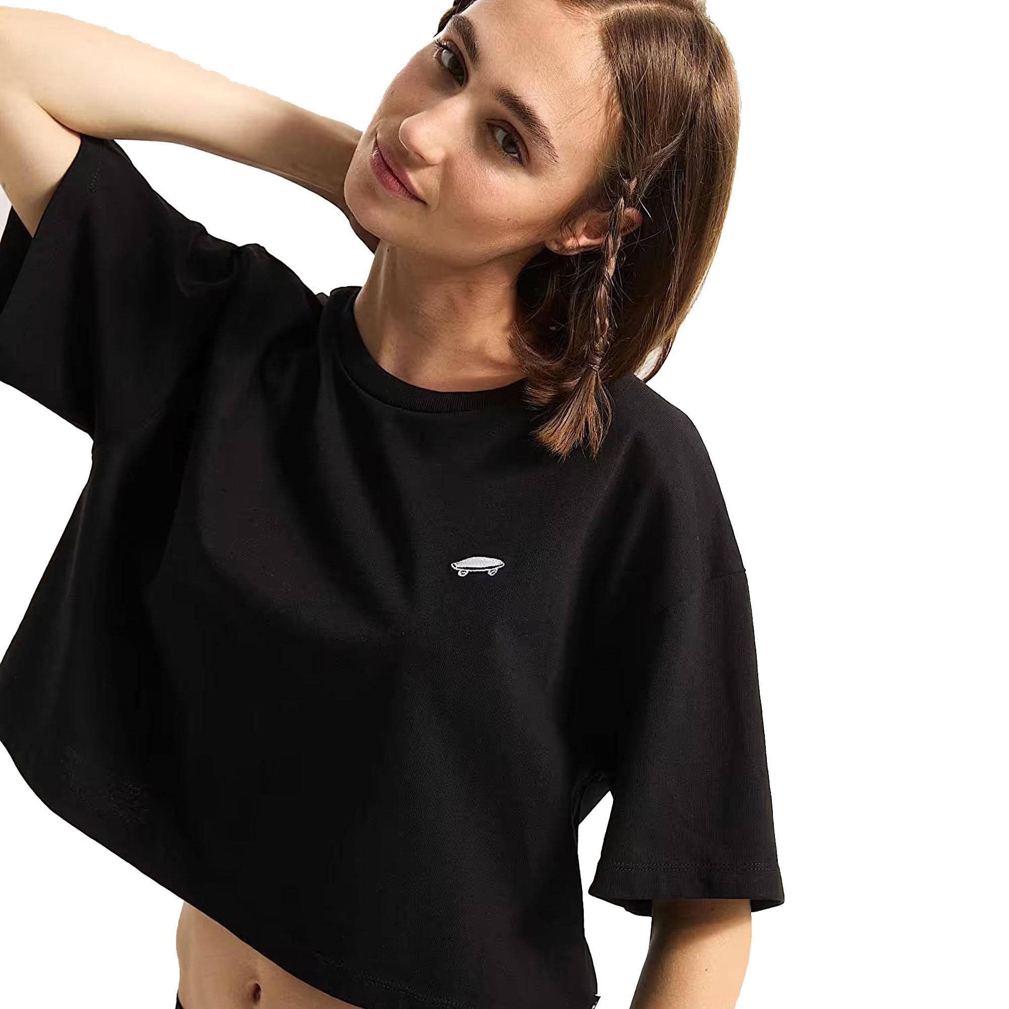 W SALTON RELAX CROP SS - SIYAH