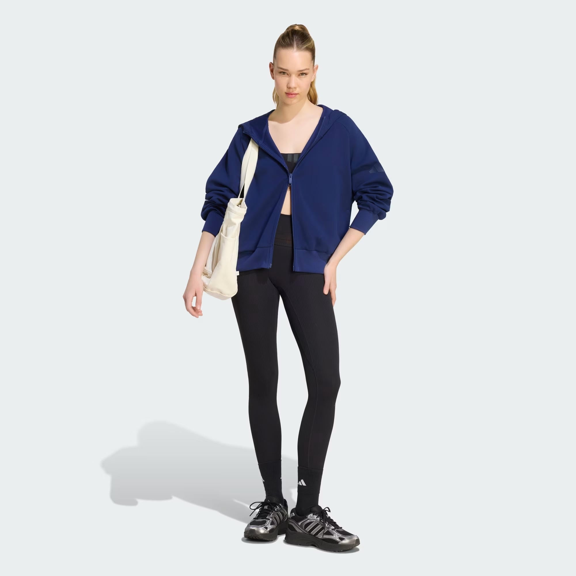 W SL FZ HD - ADIDAS SIYAH
