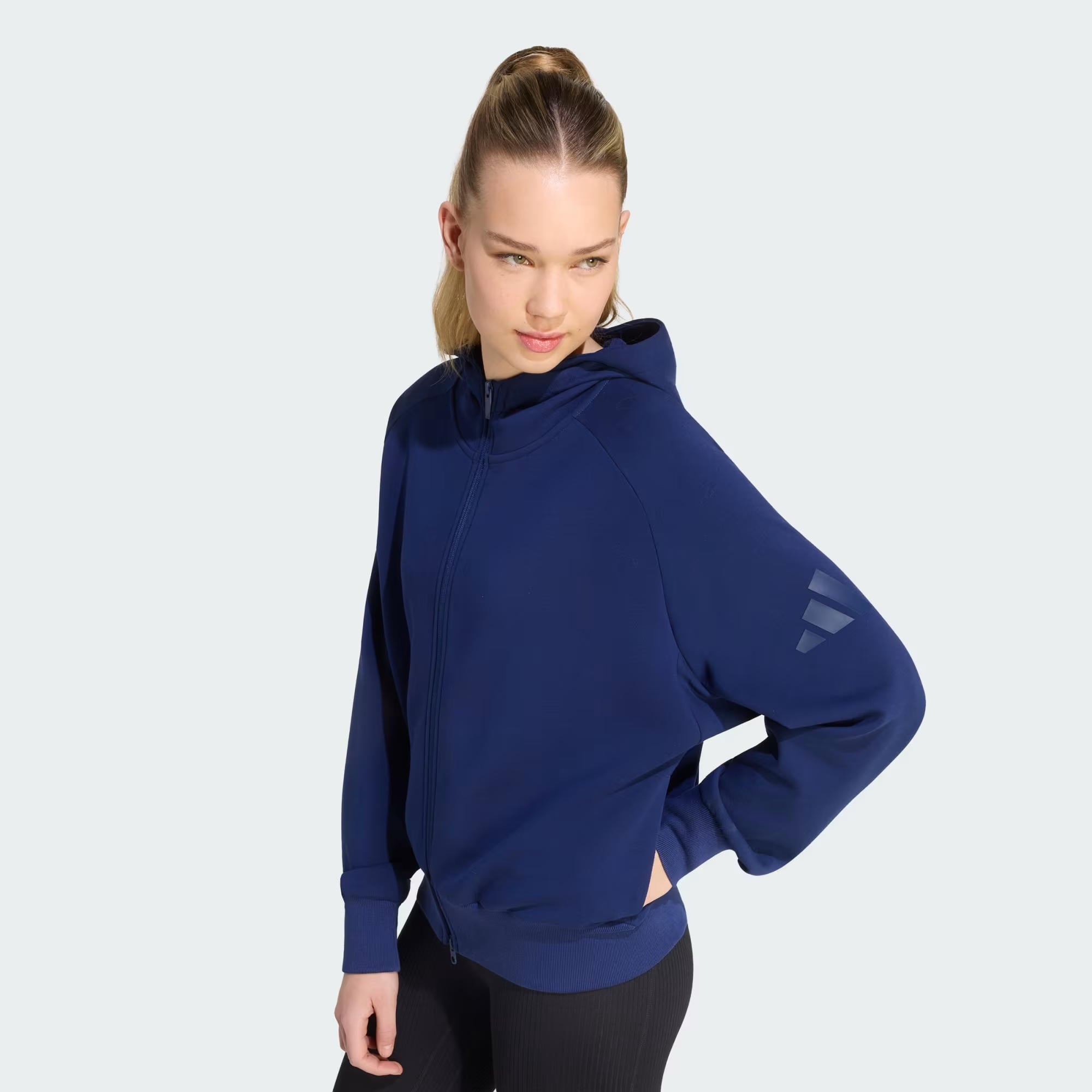 W SL FZ HD - ADIDAS SIYAH