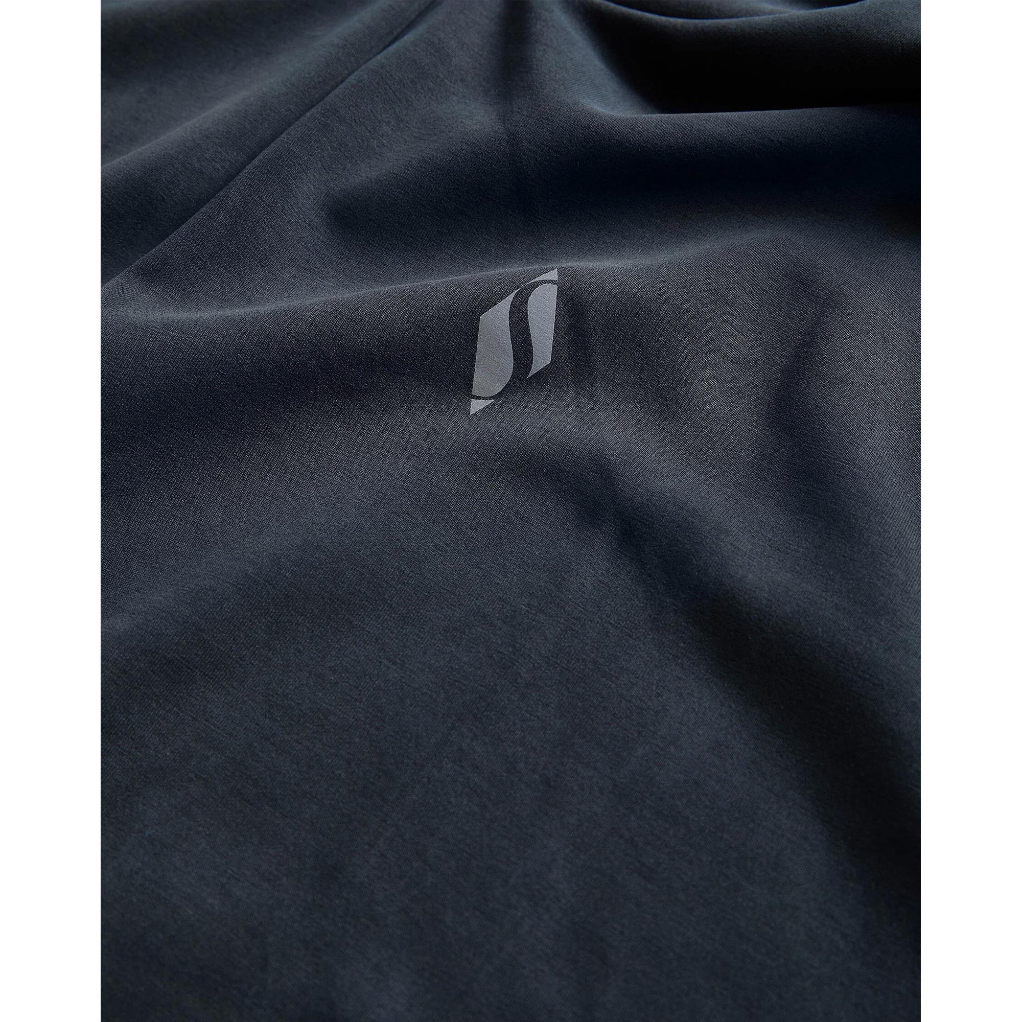 W Soft Touch Hoodie Sweatshirt - SİYAH