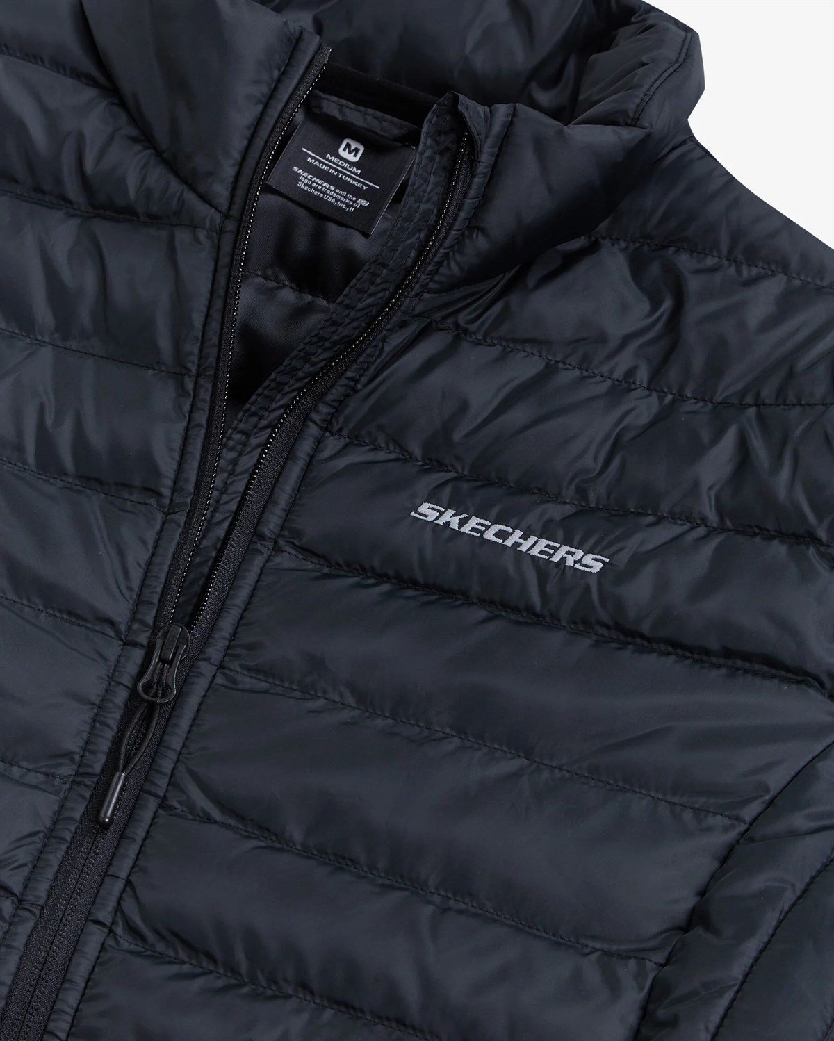 W Turtle Neck Essential Jacket - SİYAH