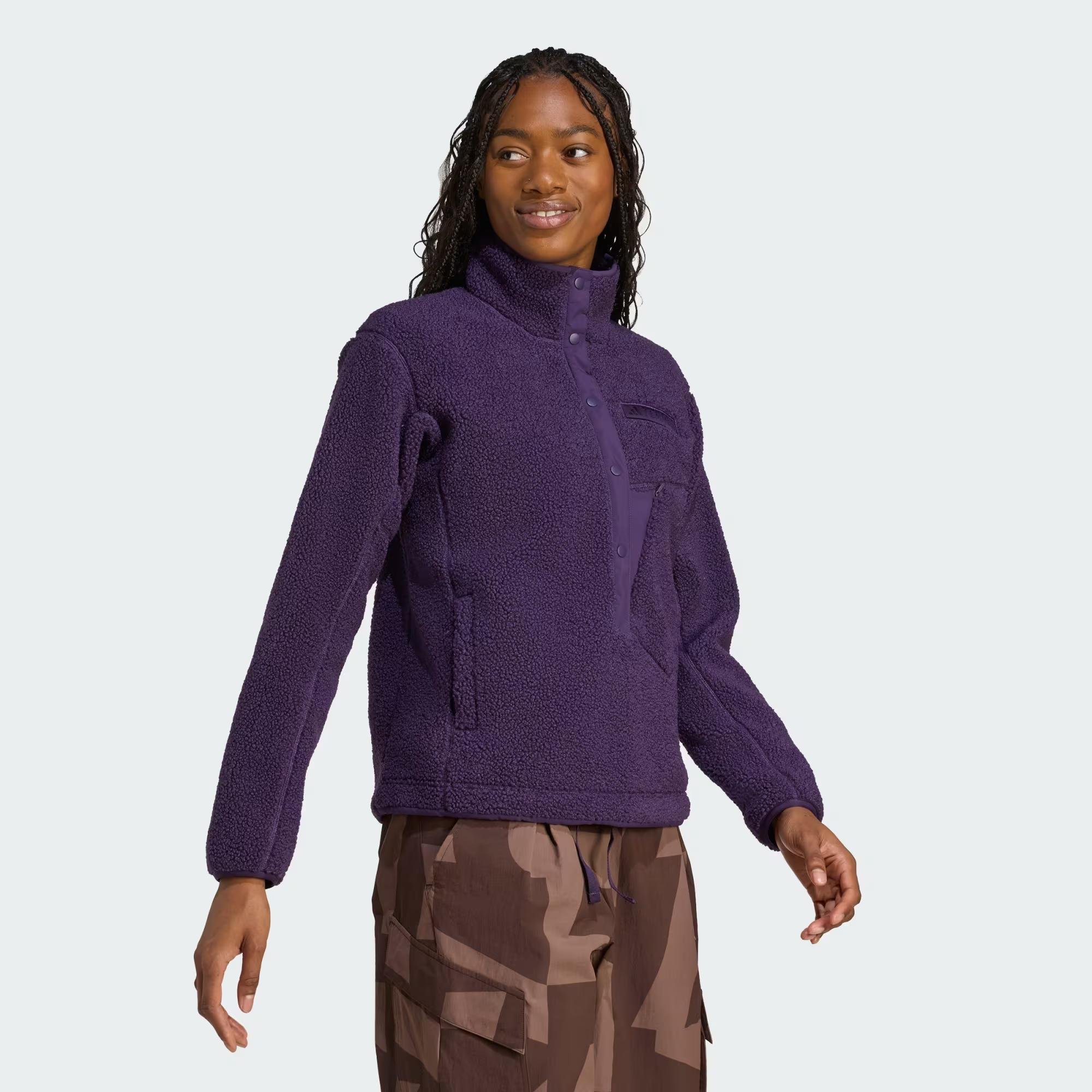 W XPL PILE SNAP - ADIDAS SIYAH