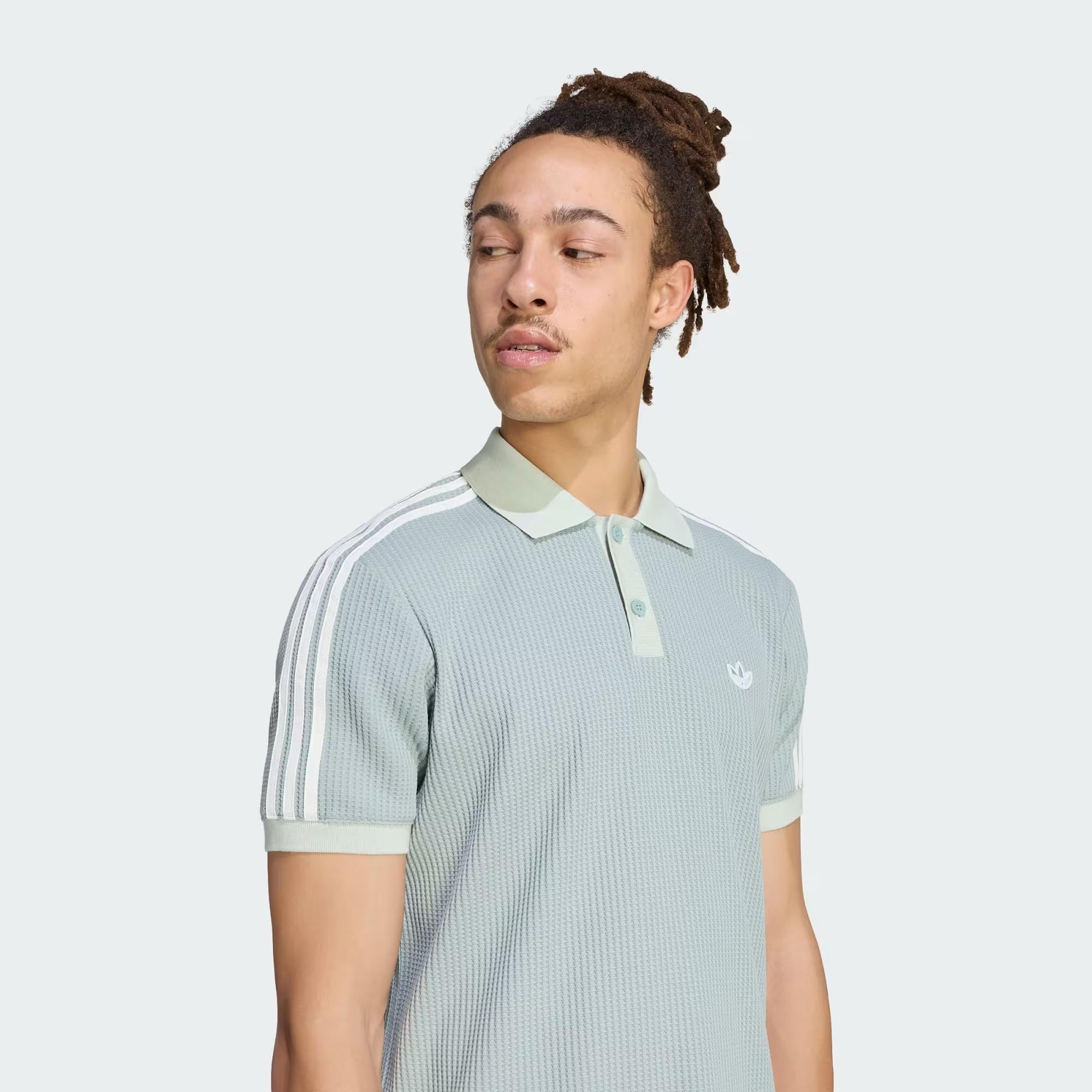 WAFFLE POLO - ADIDAS SIYAH