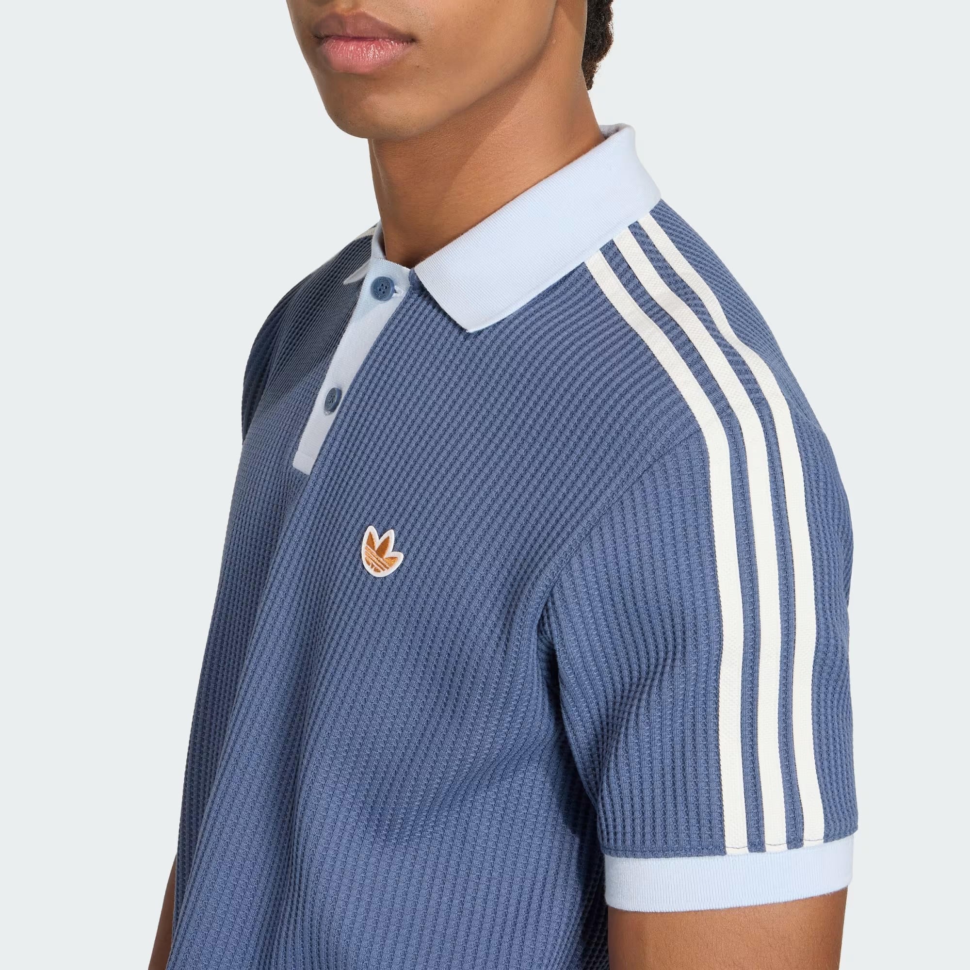 WAFFLE POLO - ADIDAS SIYAH