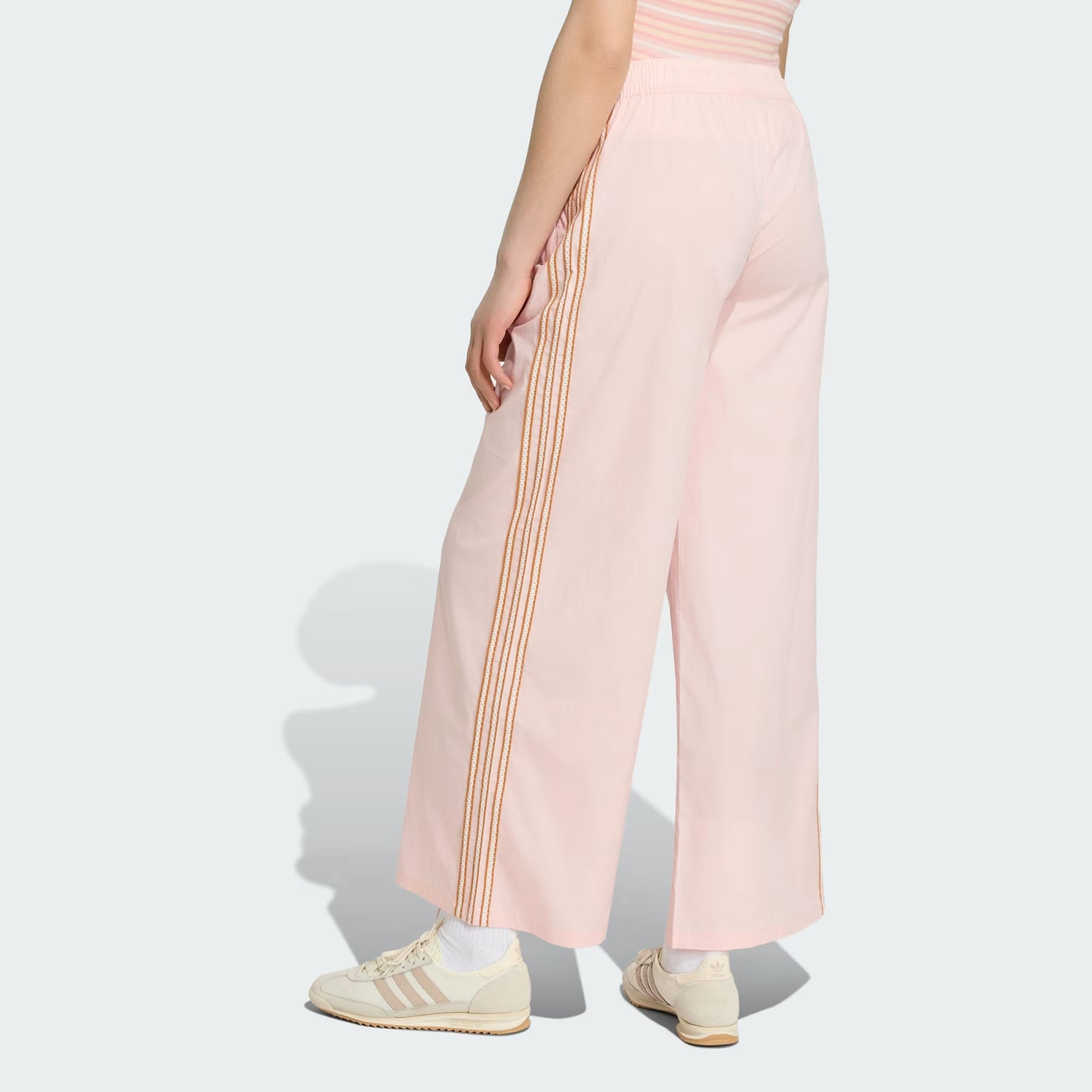 WIDE LEG PANTS - ADIDAS SIYAH