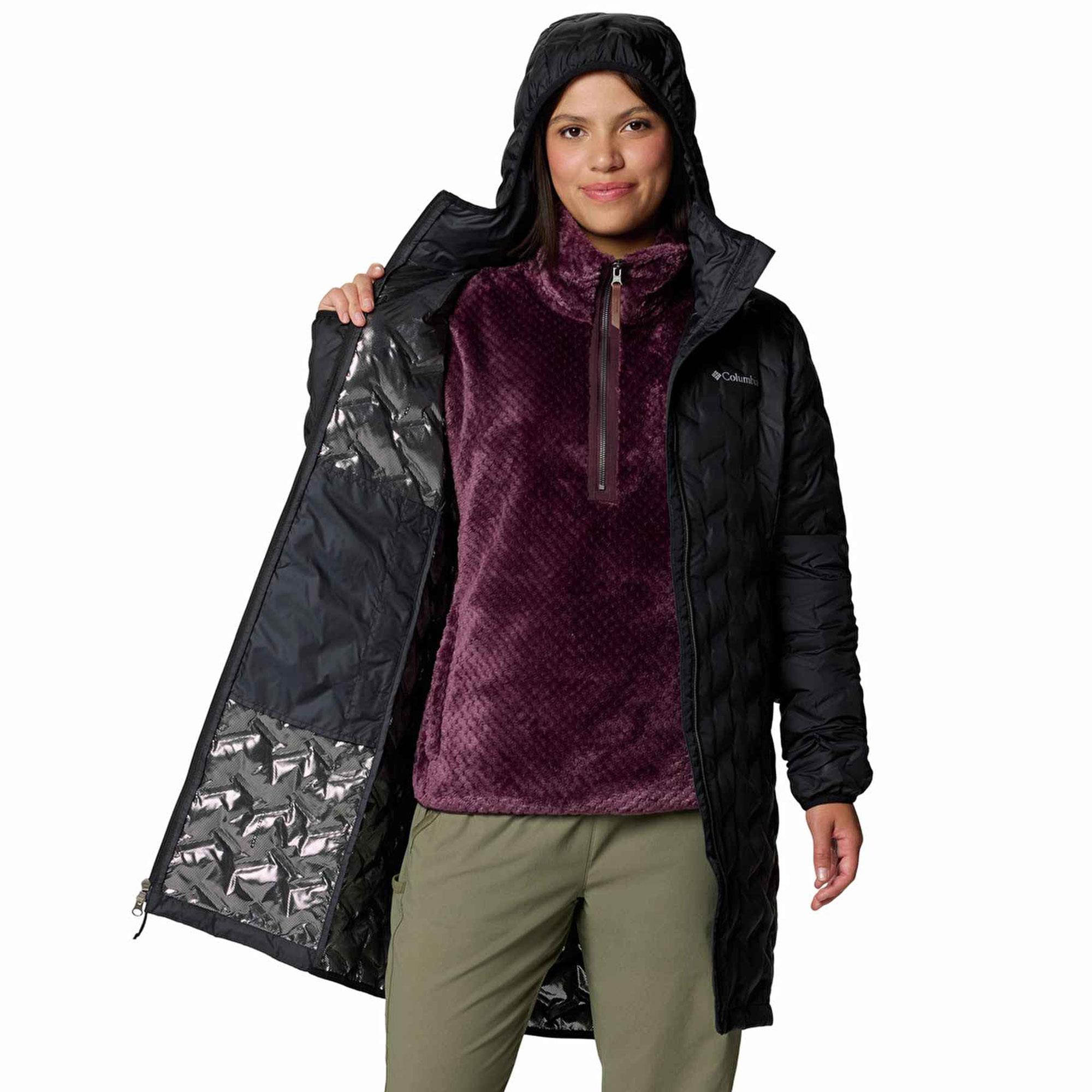 WK0440 DELTA RIDGE II LONG DOWN JACKET - BEYAZ
