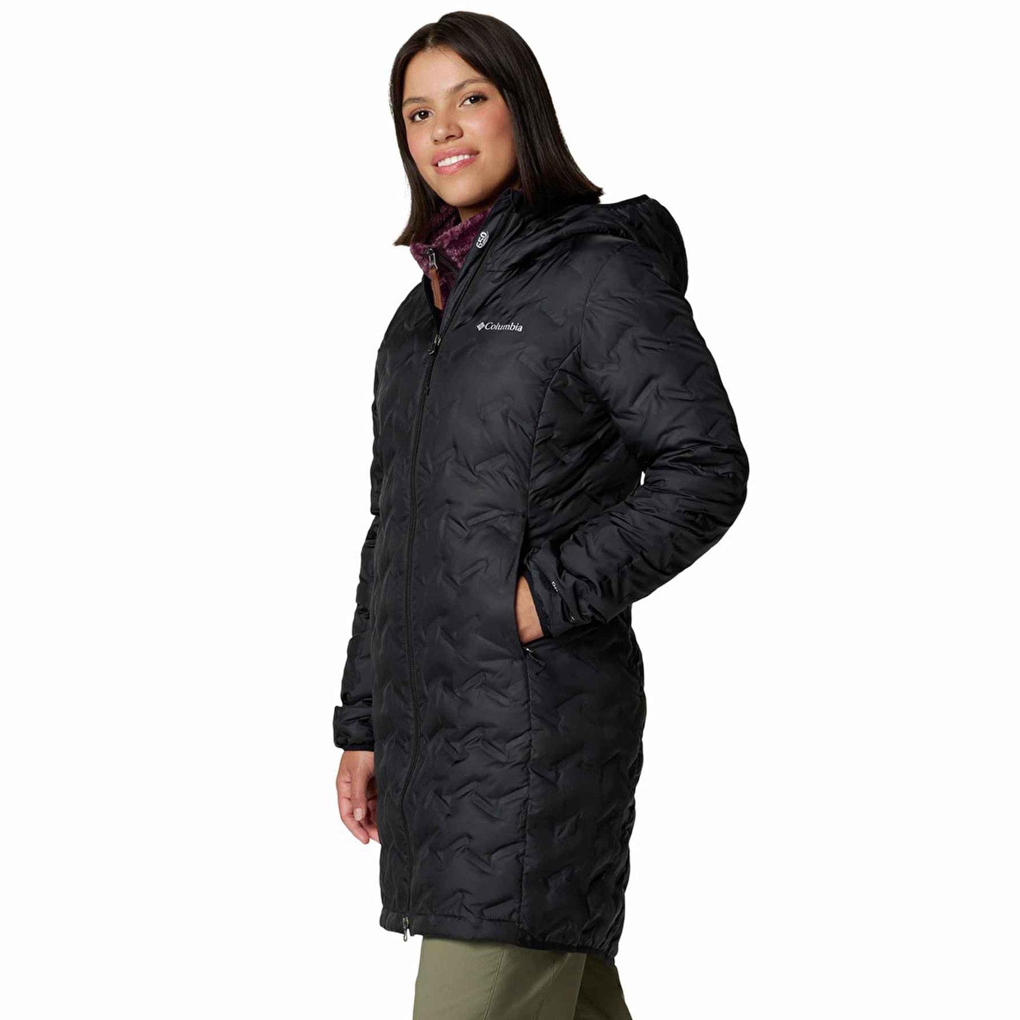 WK0440 DELTA RIDGE II LONG DOWN JACKET - BEYAZ