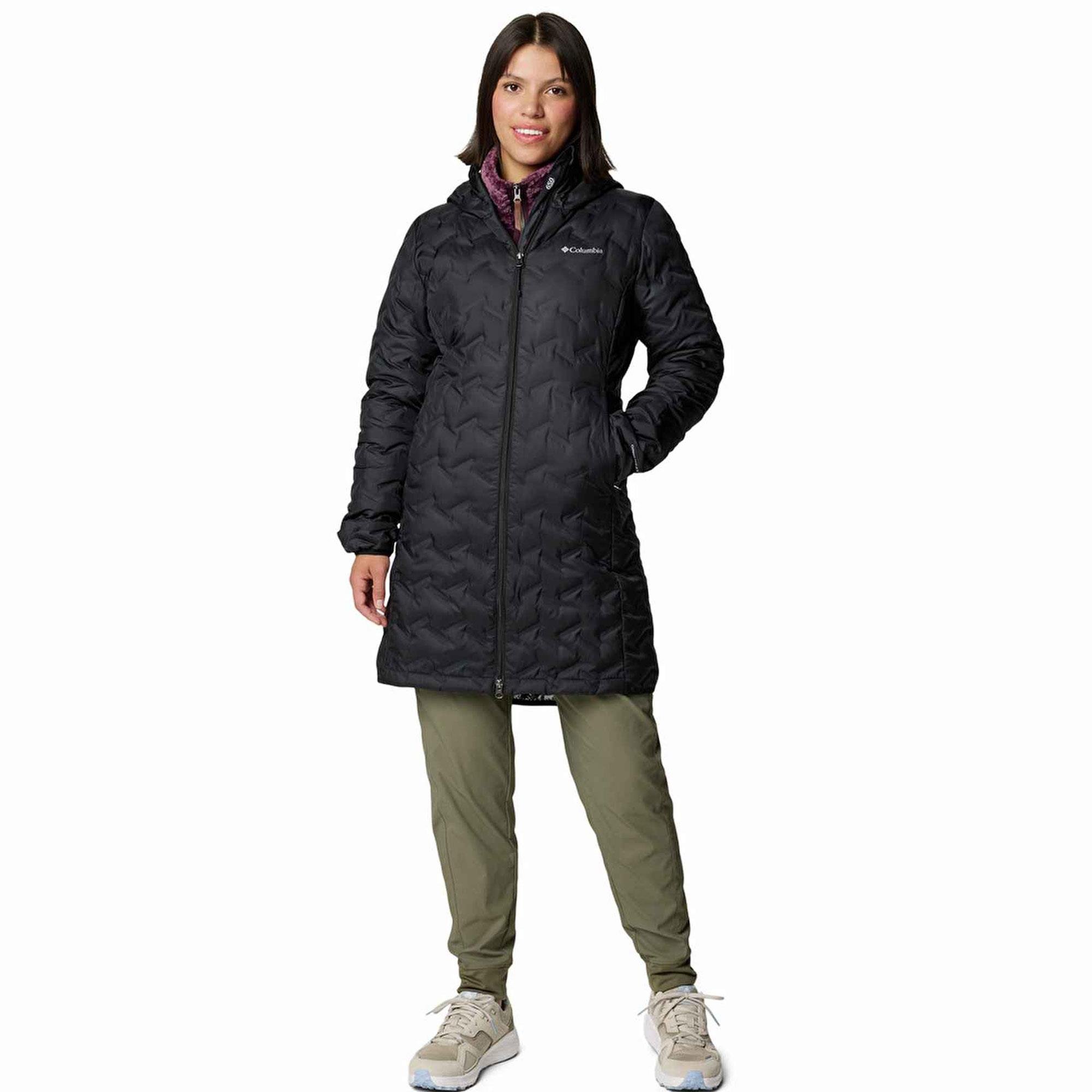 WK0440 DELTA RIDGE II LONG DOWN JACKET - BEYAZ