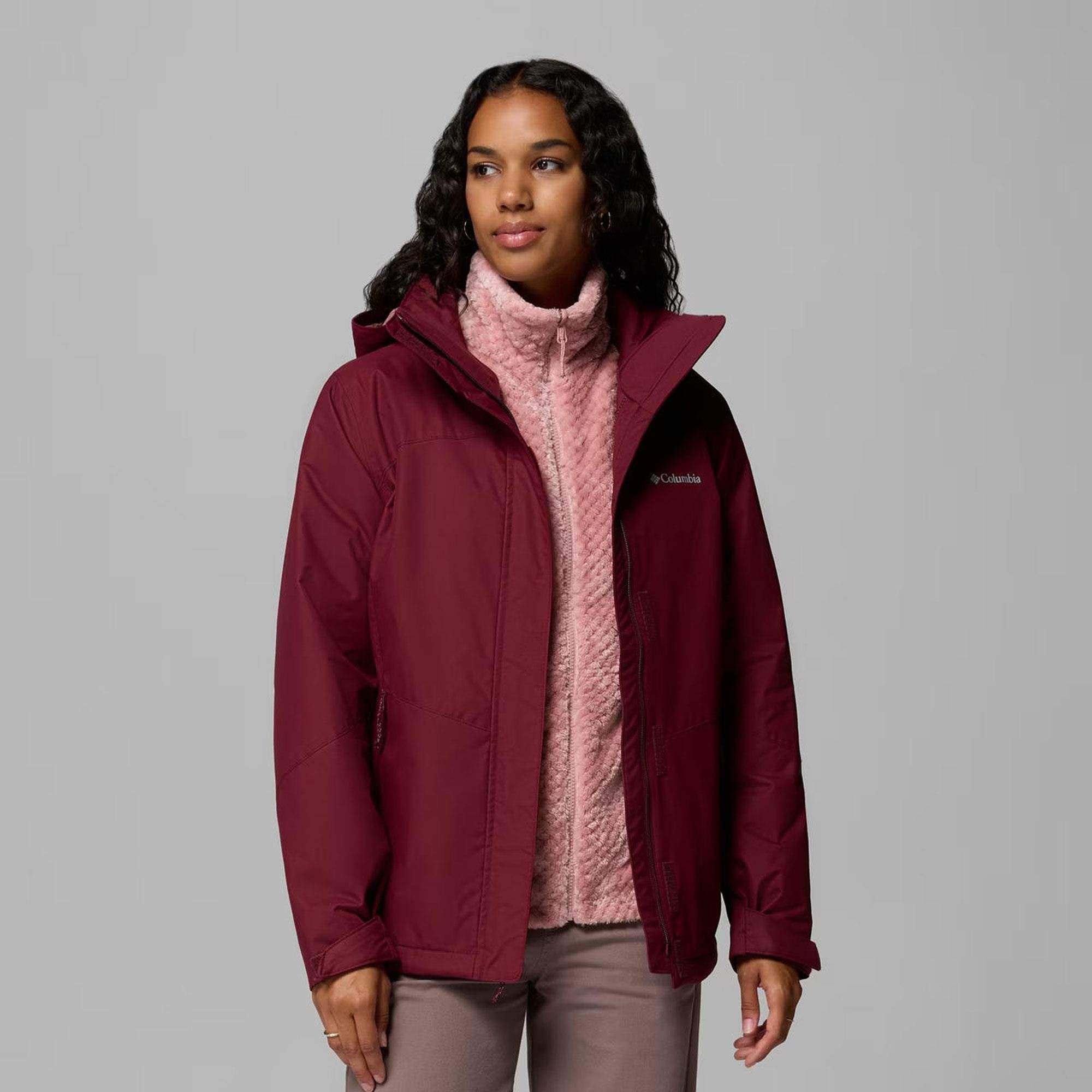 WL9843 BUGABOO III FLEECE INTERCHANGE JACKET - PEMBE/BEYAZ