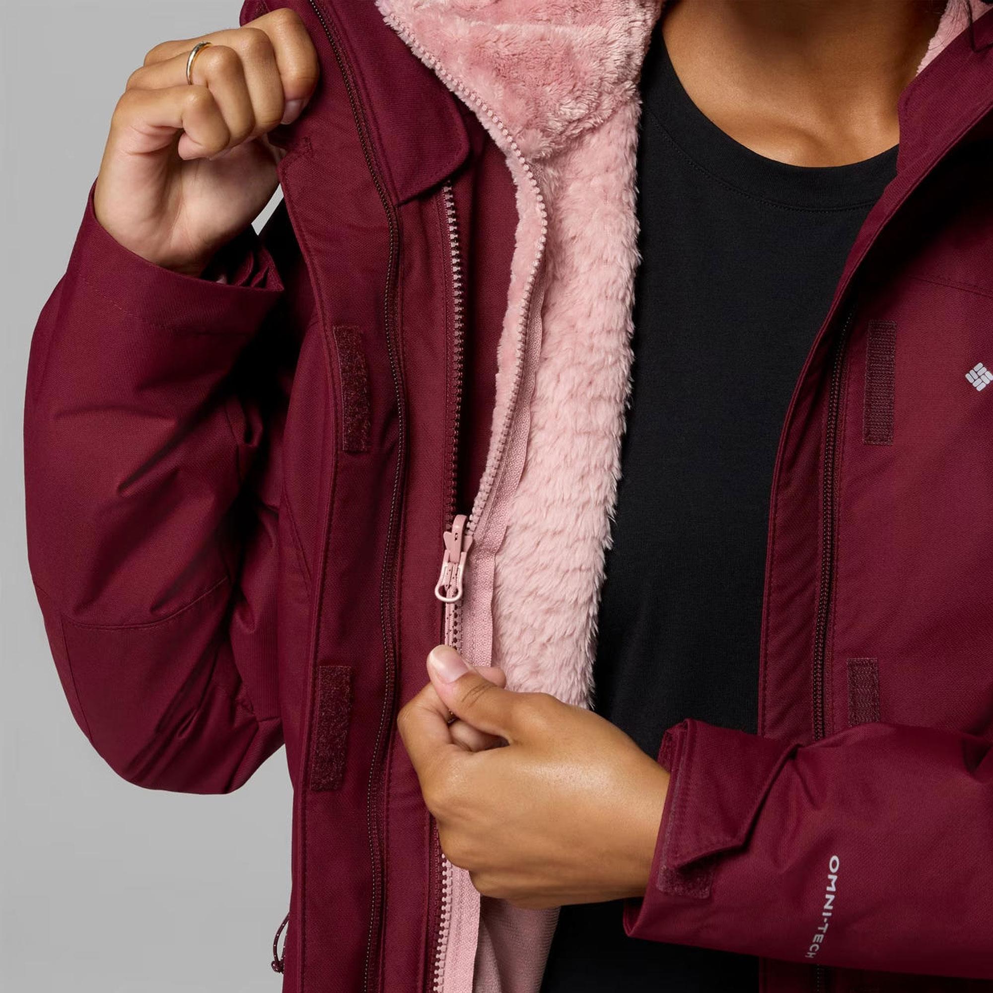 WL9843 BUGABOO III FLEECE INTERCHANGE JACKET - PEMBE/BEYAZ
