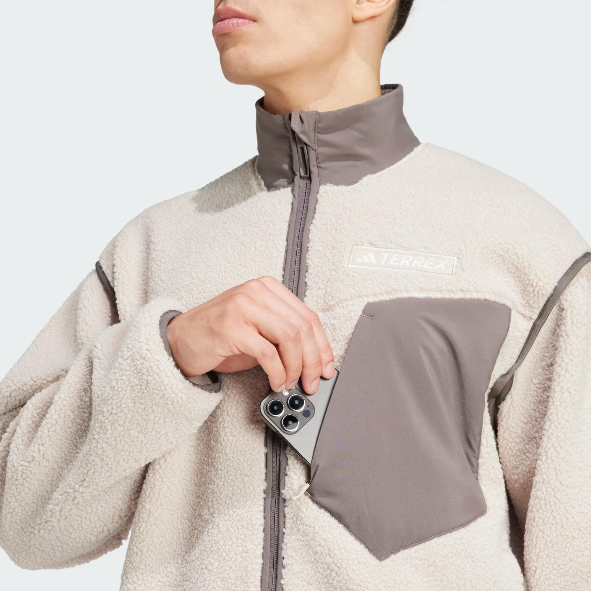 XPL PILE FL JKT - ADIDAS SIYAH
