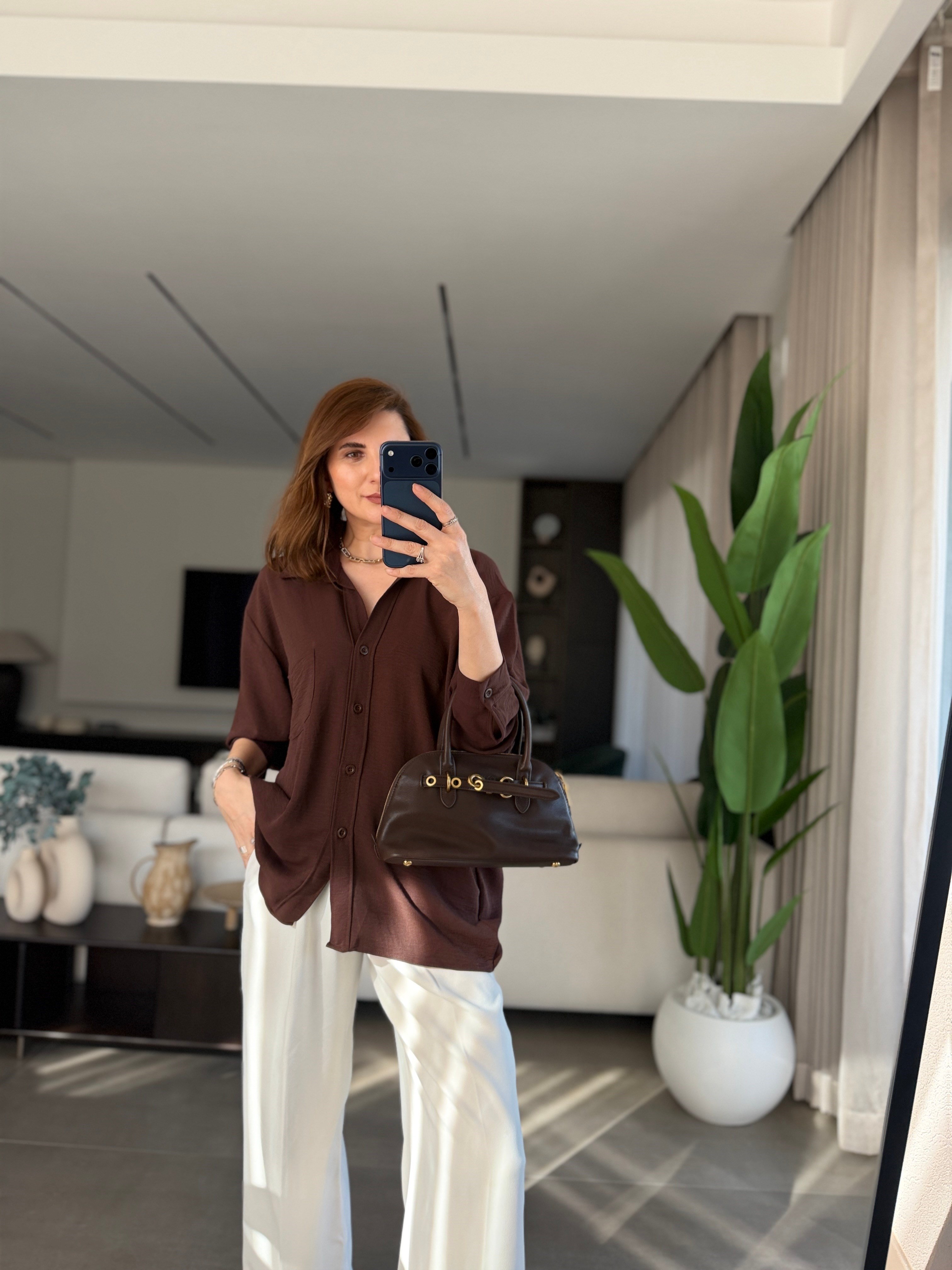 Acı Kahve Ayrobin Salaş Gömlek