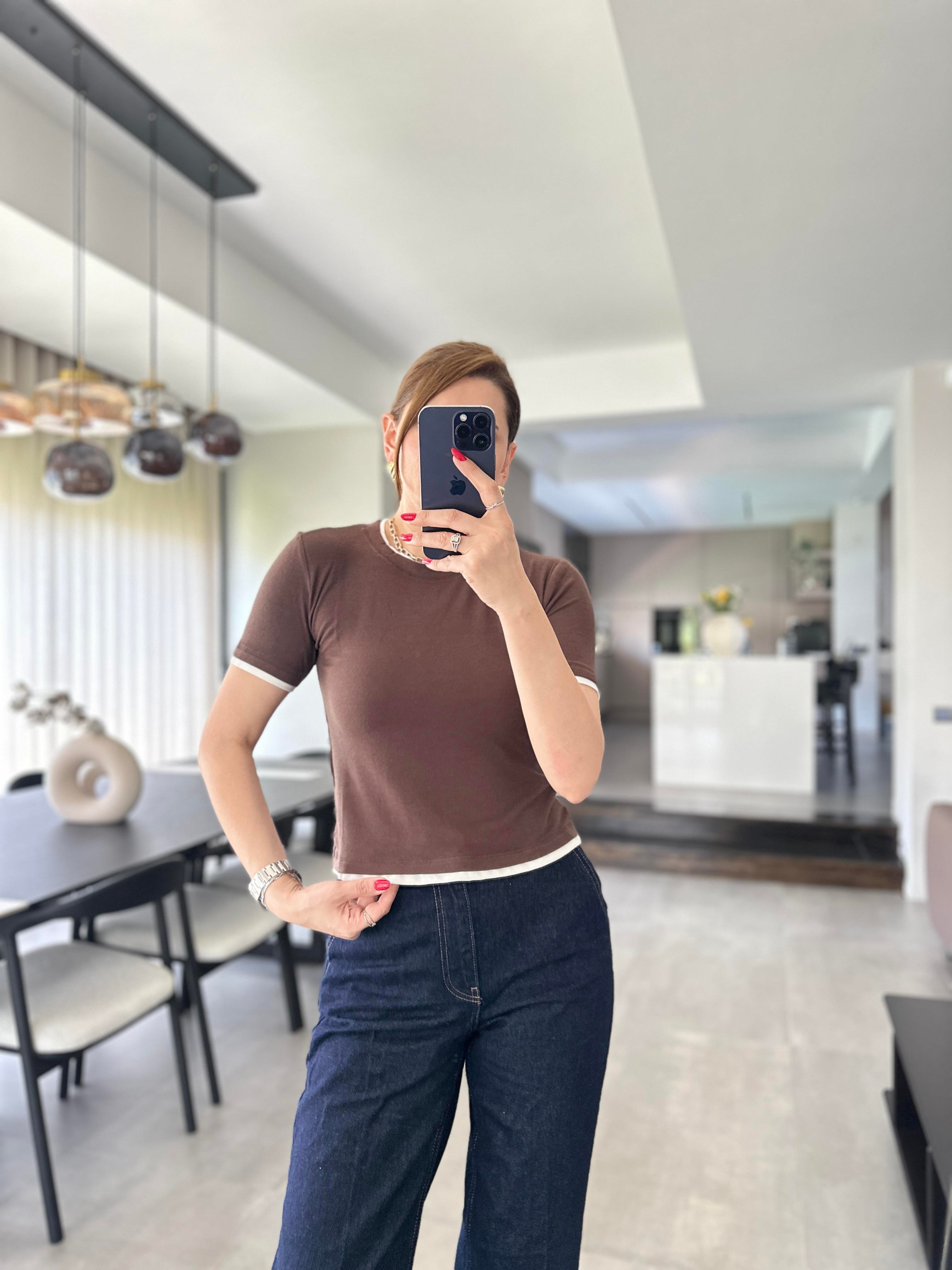Acı Kahve Biyeli T-shirt