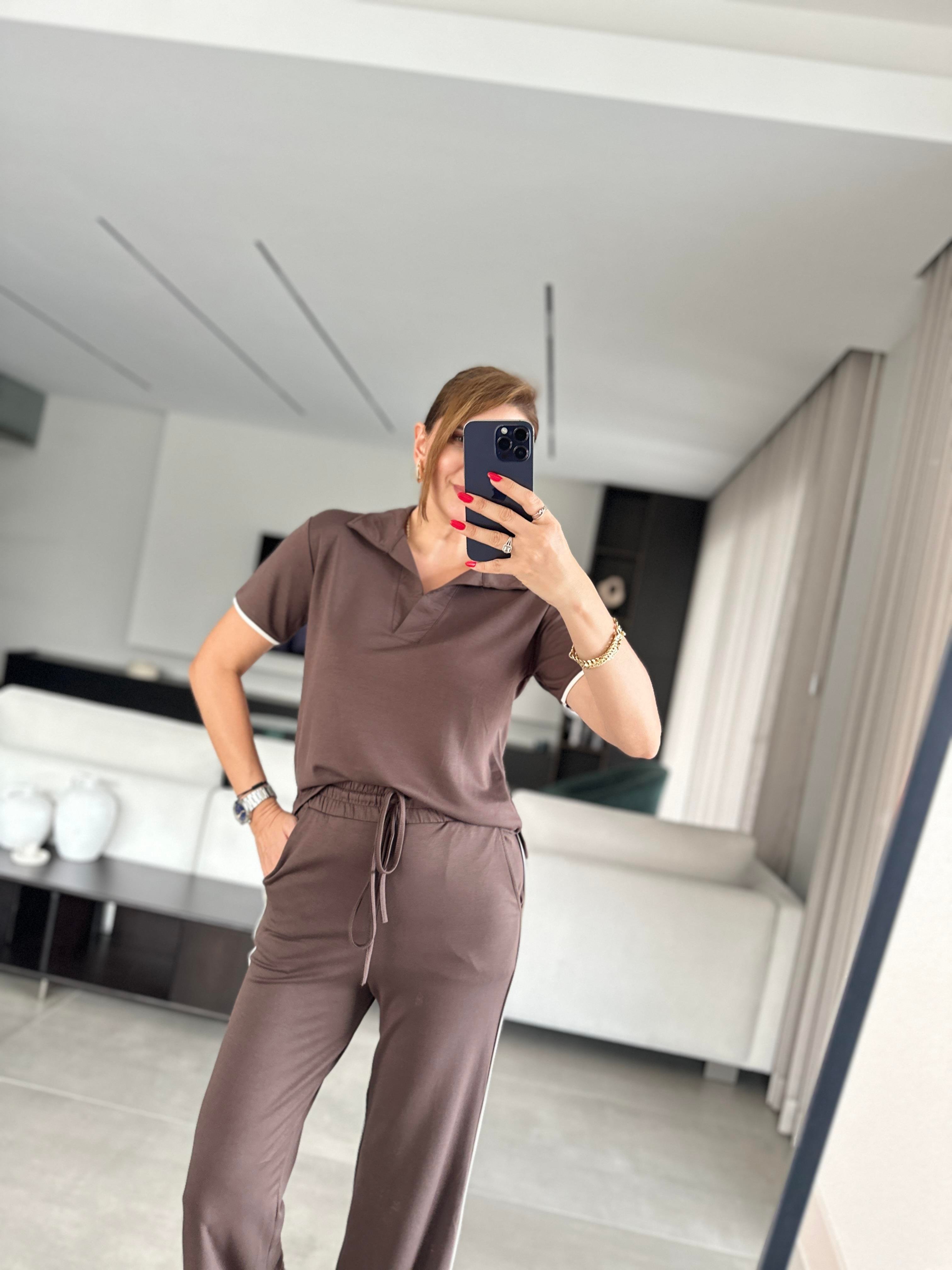 Acı Kahve Carno Polo Yaka Takım