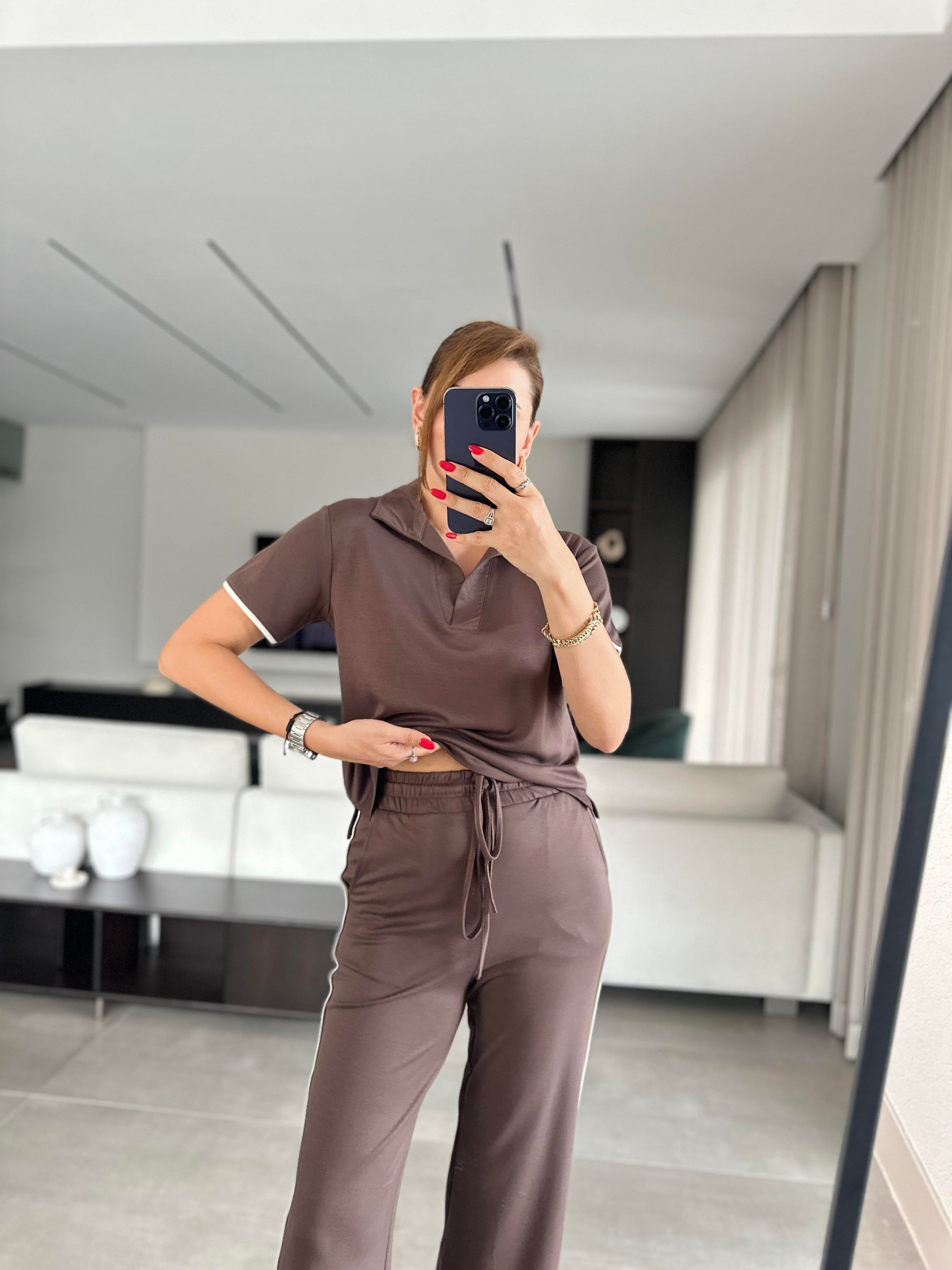 Acı Kahve Carno Polo Yaka Takım