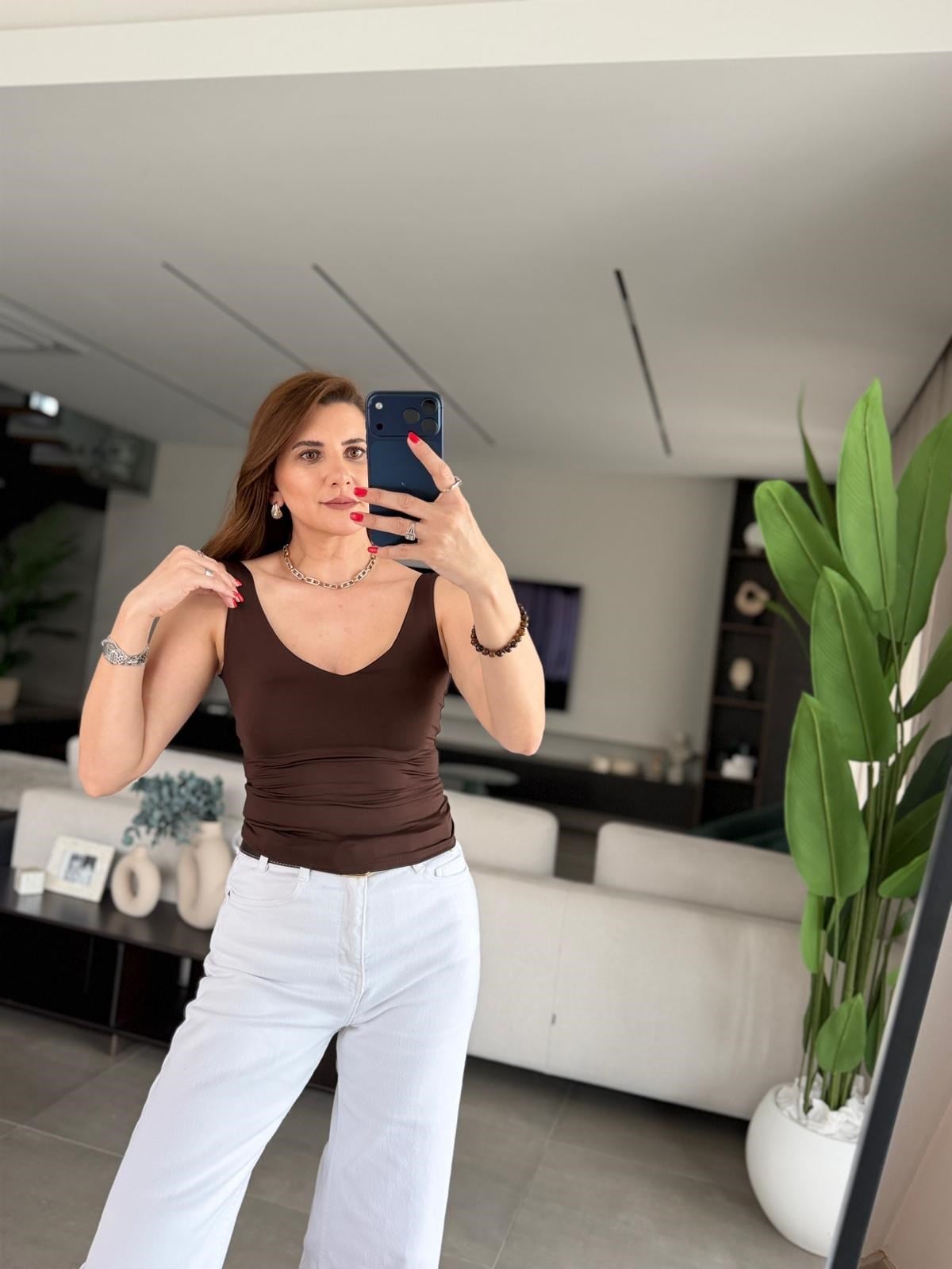 Acı Kahve Korseli Atlet