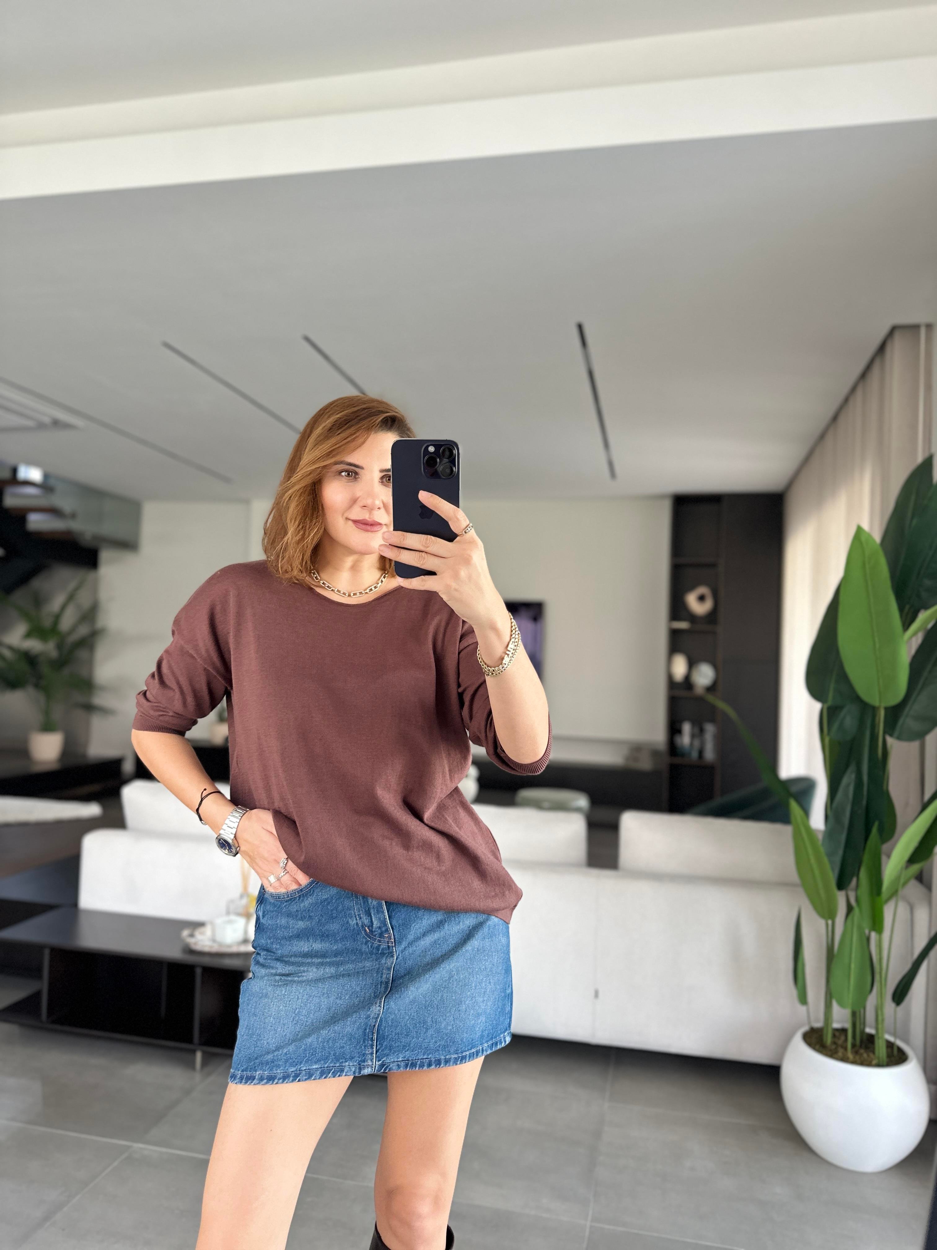 Acı Kahve Lena Salaş Bluz
