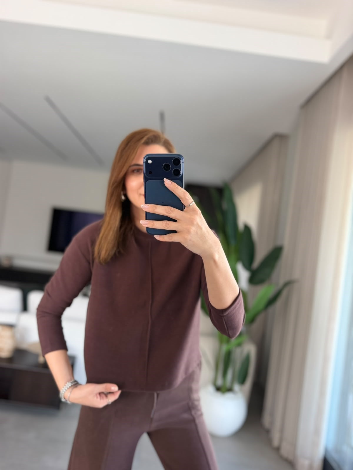 Acı Kahve Selanik Ortası Çimalı Bluz