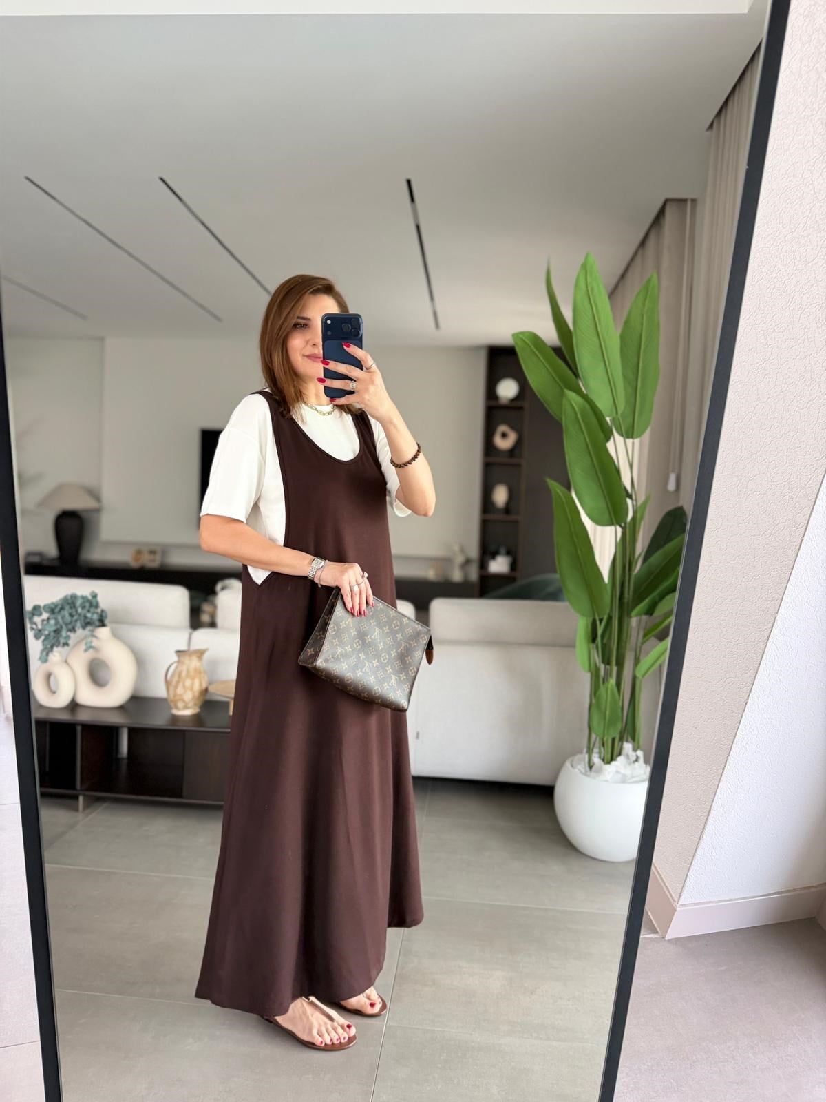 Acı Kahve  T-shirt Elbise