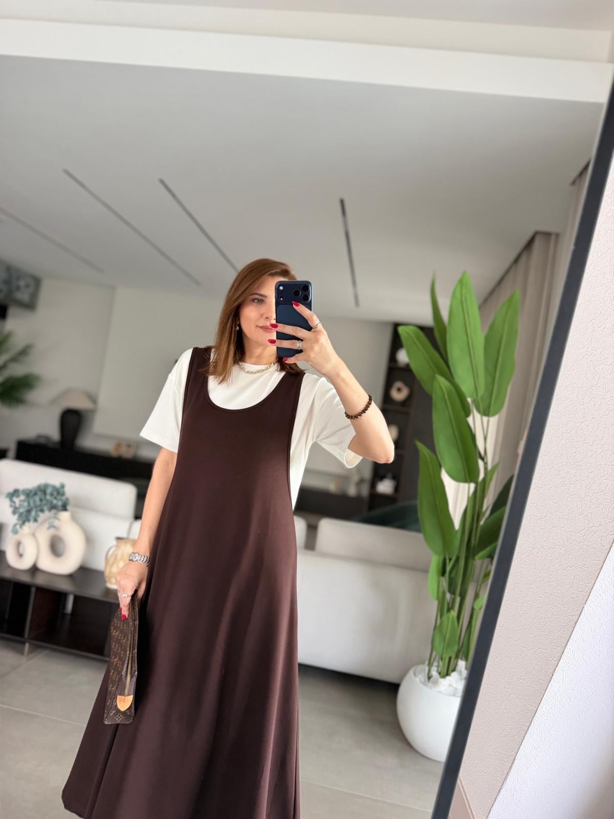 Acı Kahve  T-shirt Elbise