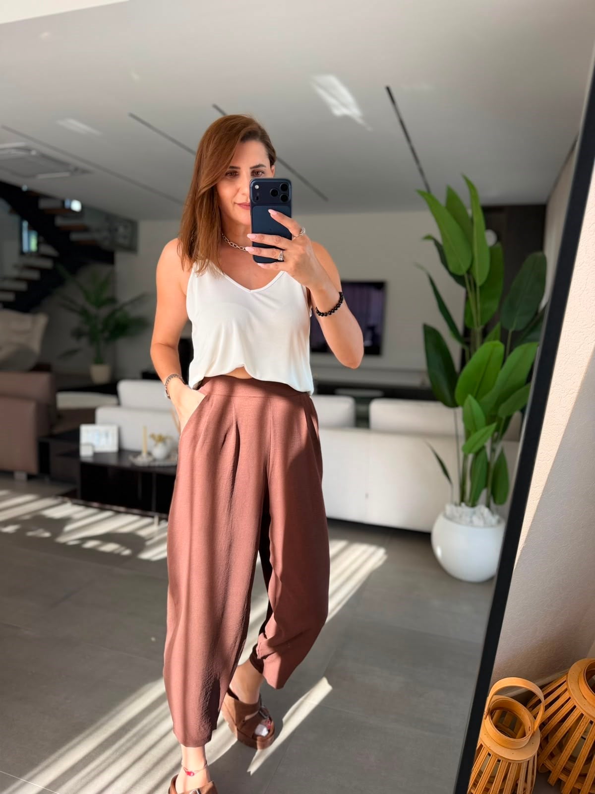 Acı Kahve Veronica Harem Pantolon