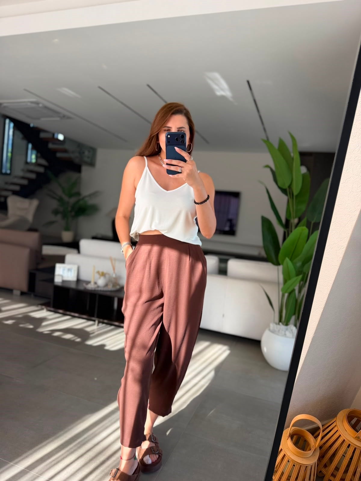 Acı Kahve Veronica Harem Pantolon