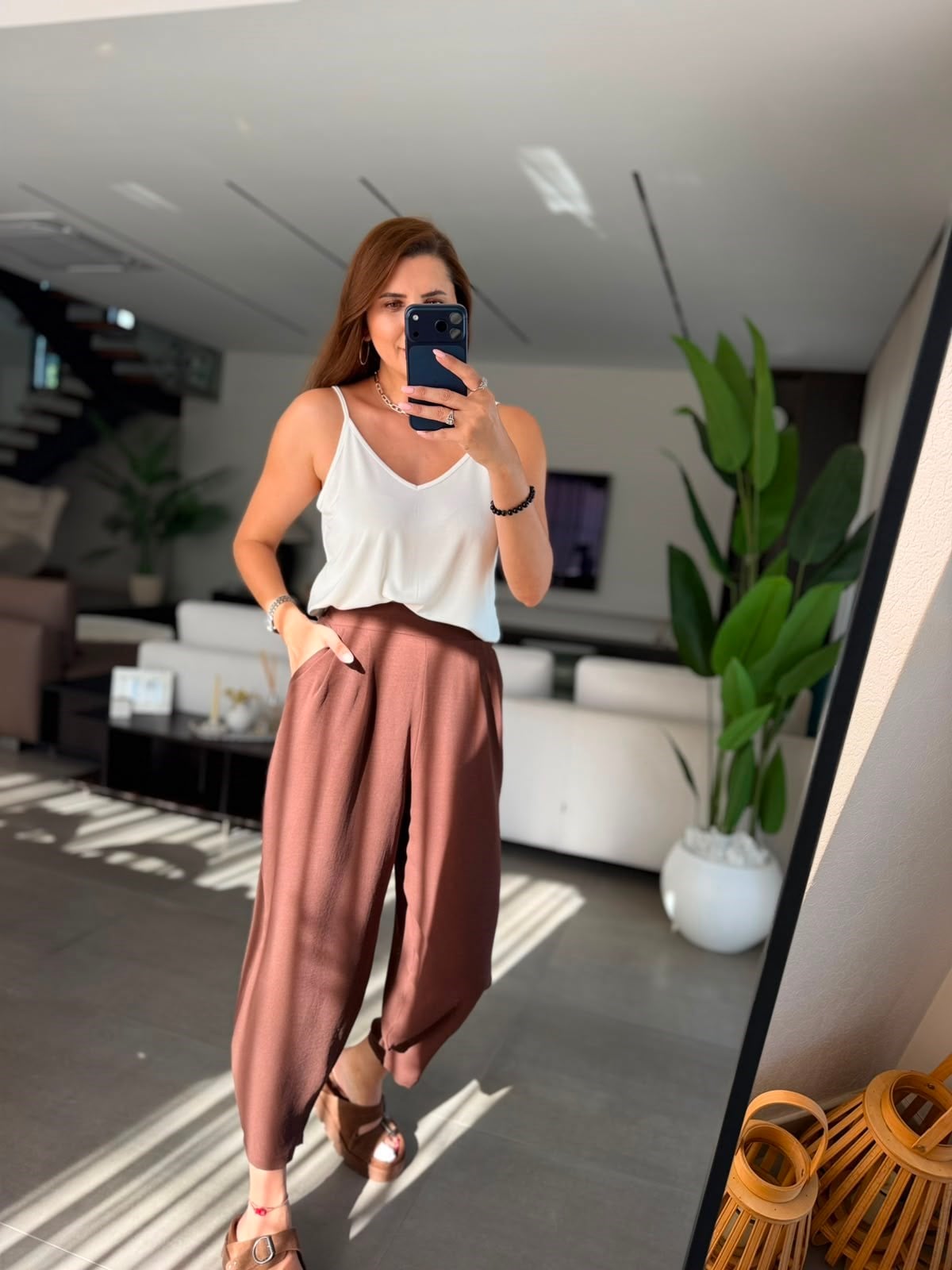 Acı Kahve Veronica Harem Pantolon
