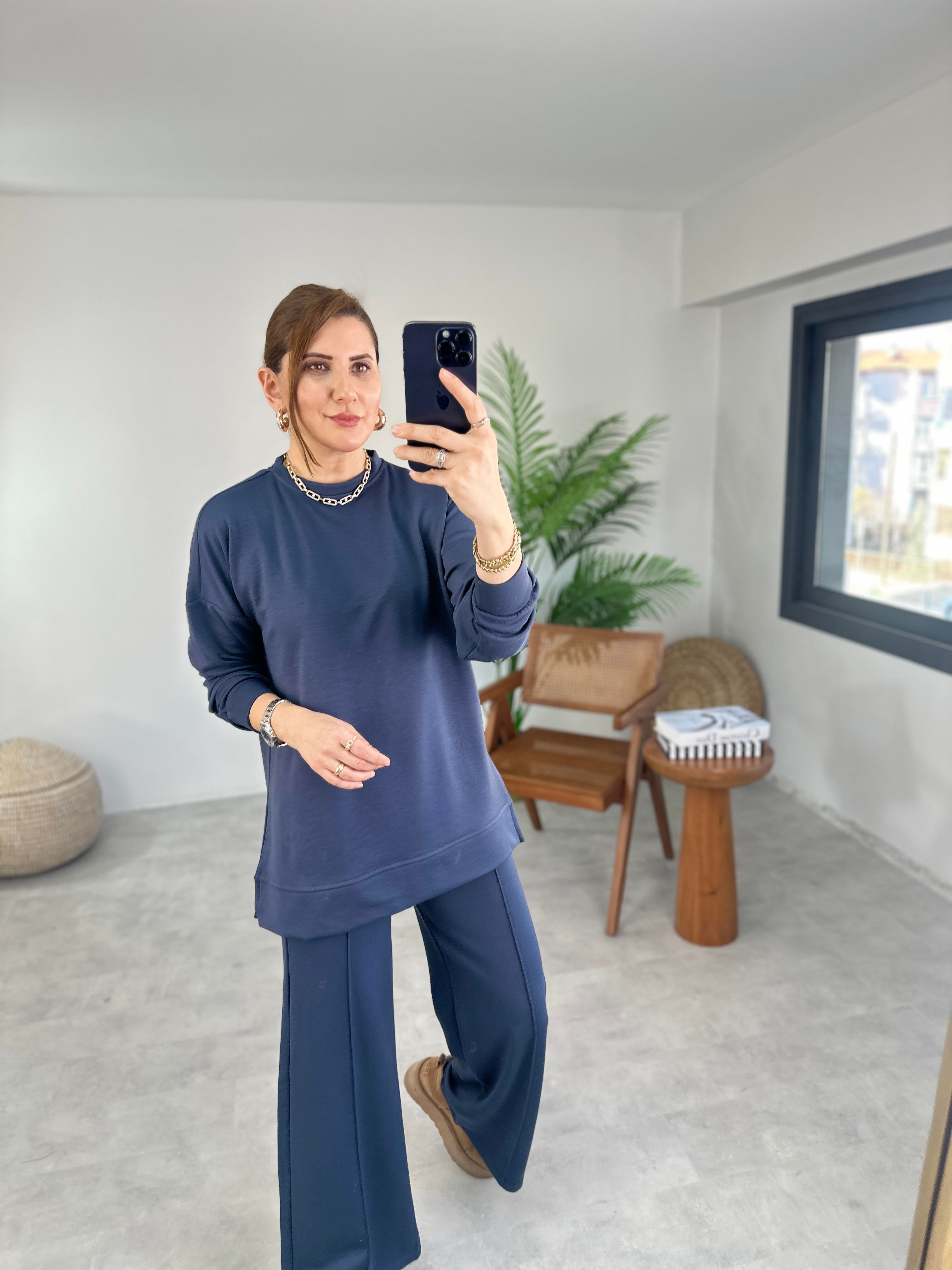 Antrasit İçi Şardonlu Basic Takım
