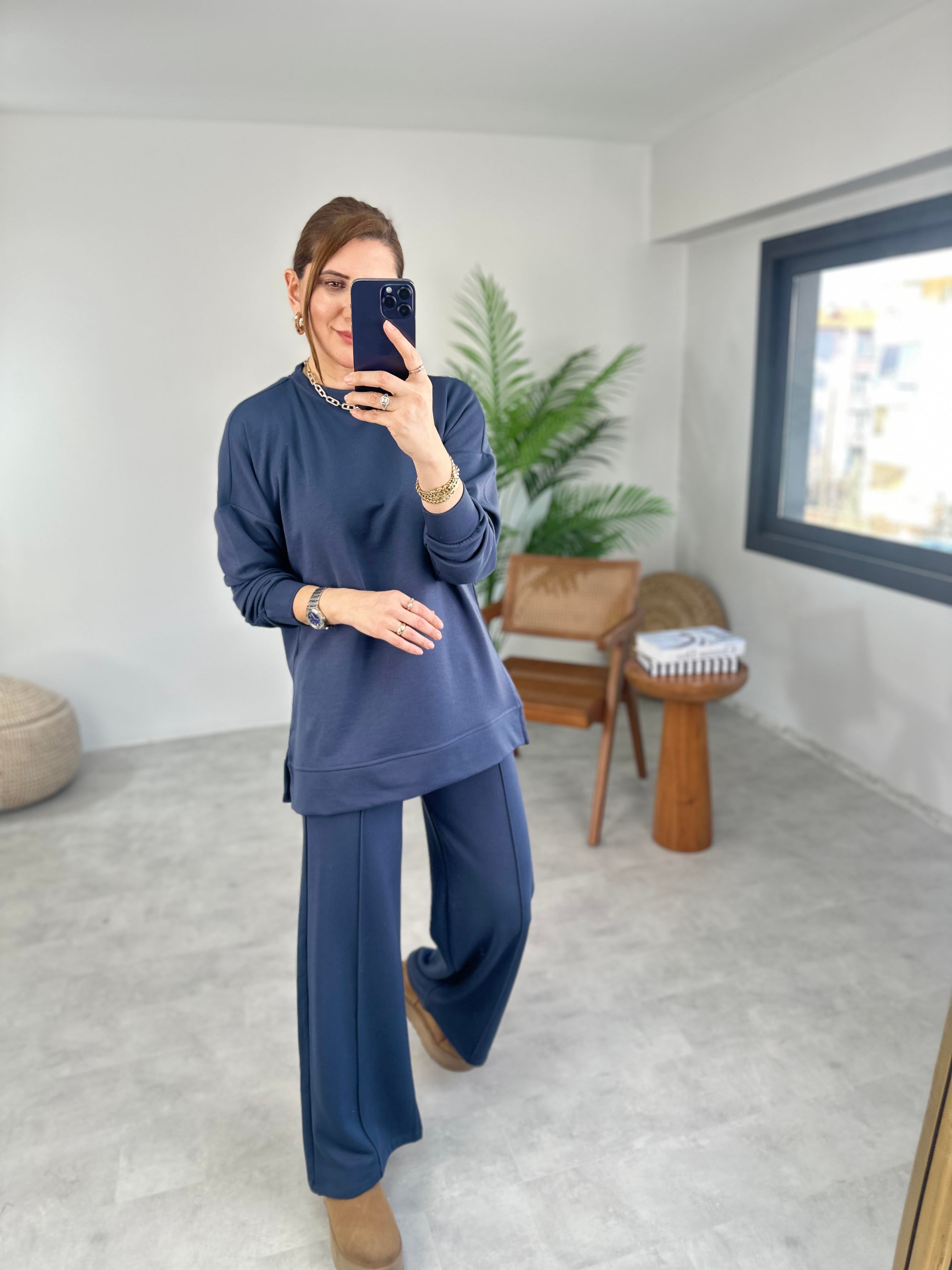 Antrasit İçi Şardonlu Basic Takım
