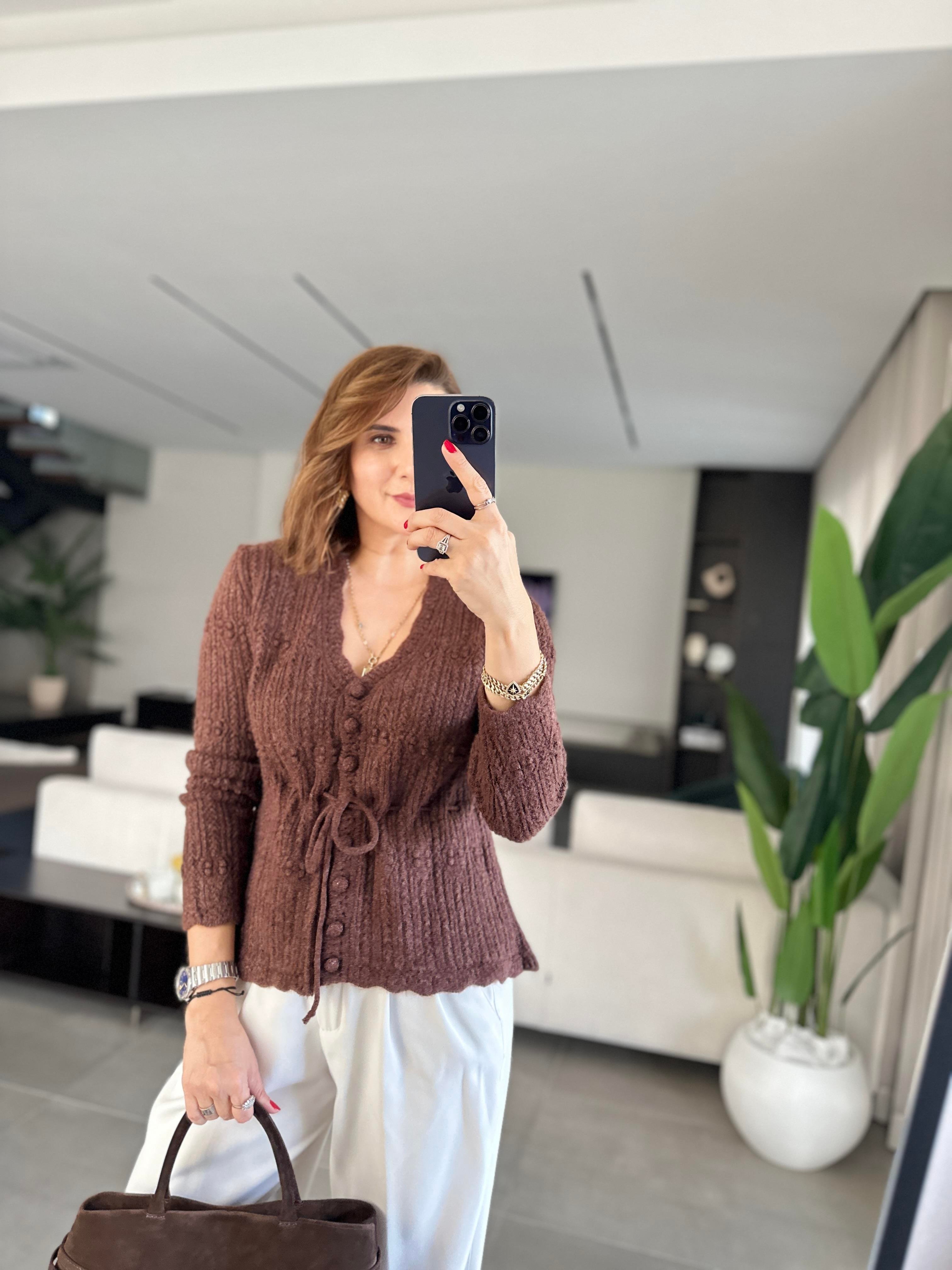 Bağlamalı Hırka