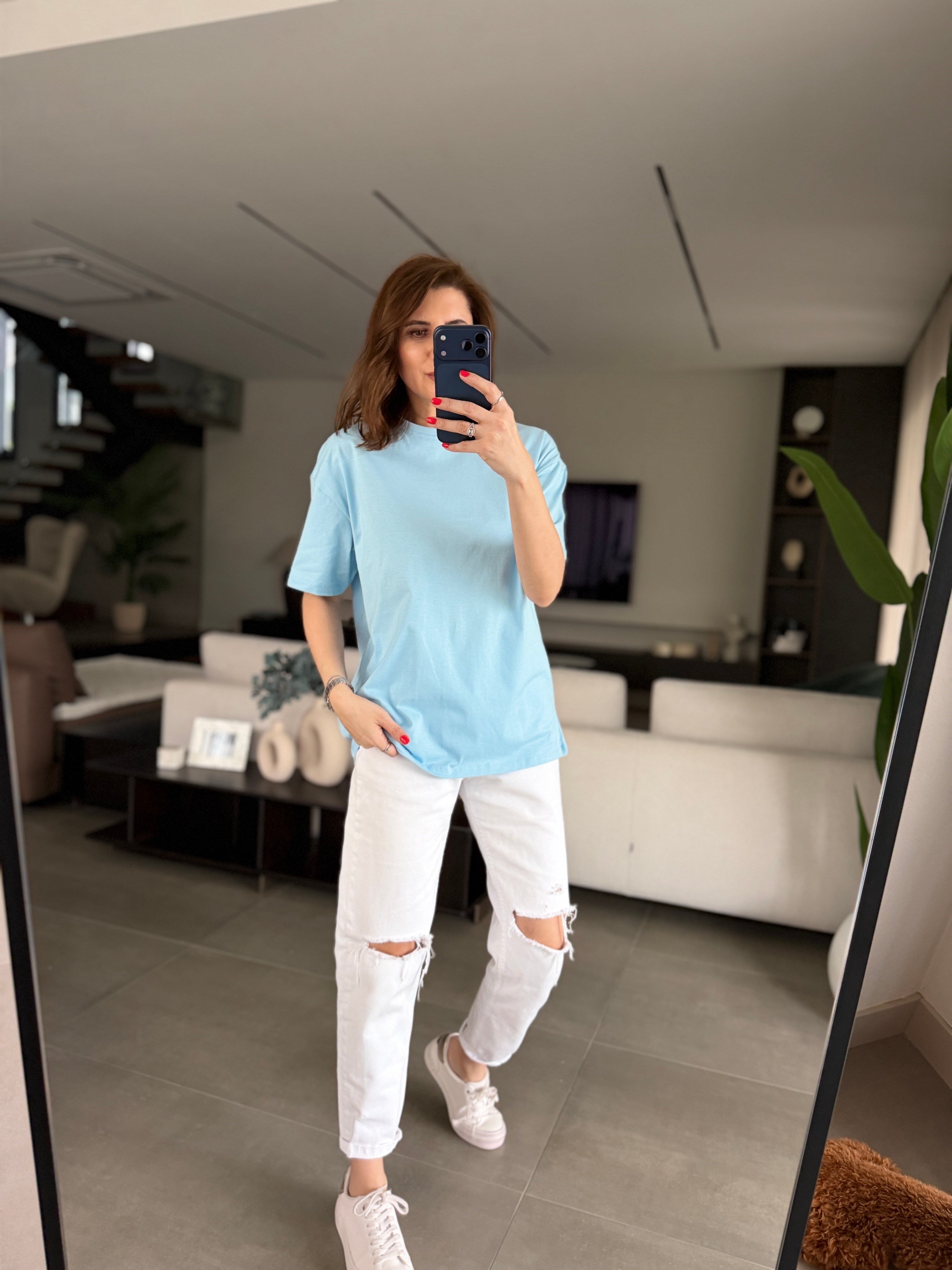 Bebemavi Oversize Basic T-shirt