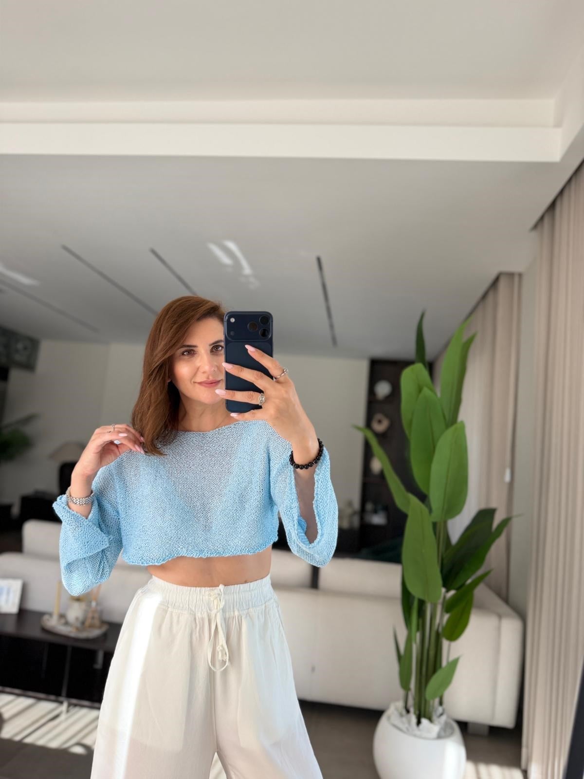Bebemavisi  Crop Pullu Bluz