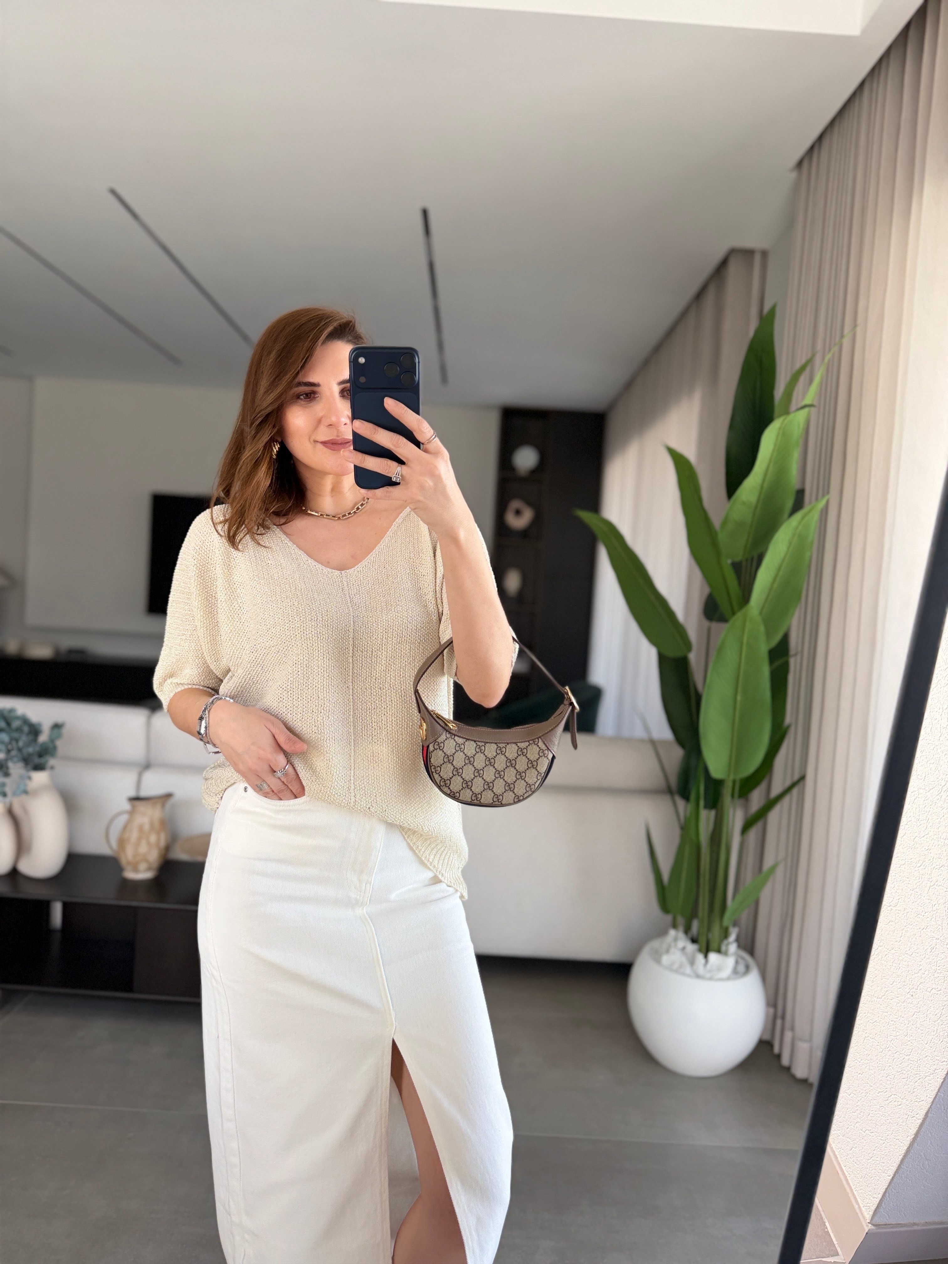 Bej Milano Soft Basic Triko