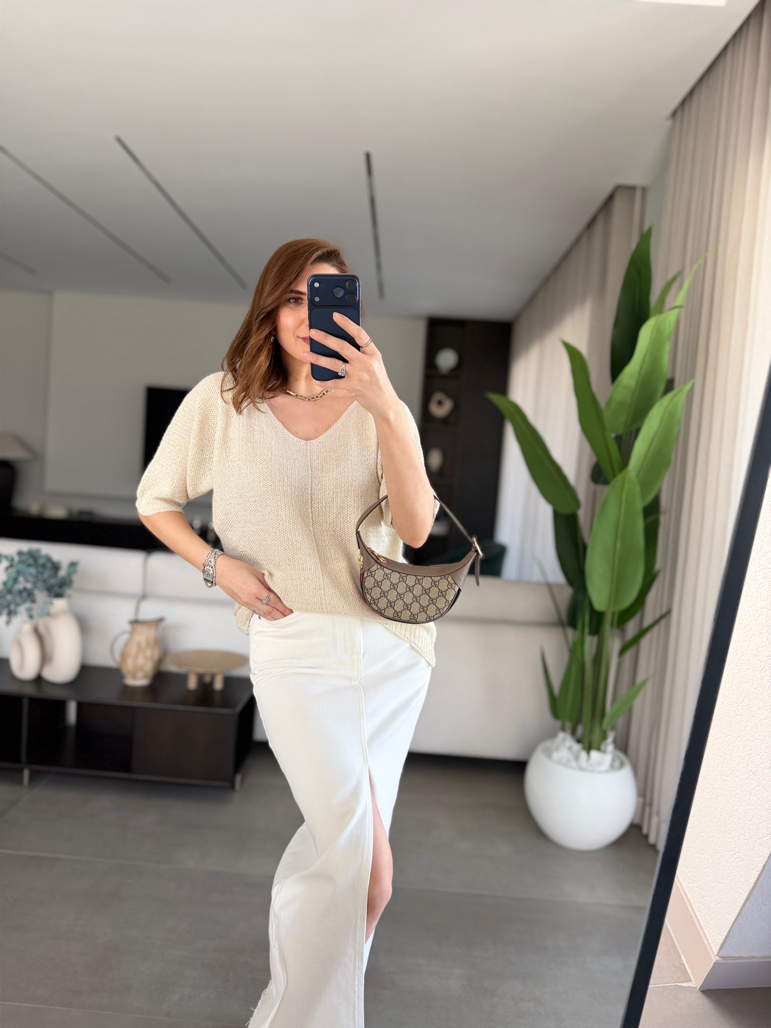 Bej Milano Soft Basic Triko