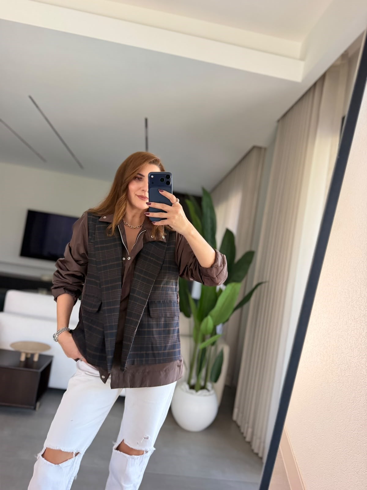 Belmont Ekose Garnili Tasarım Ceket