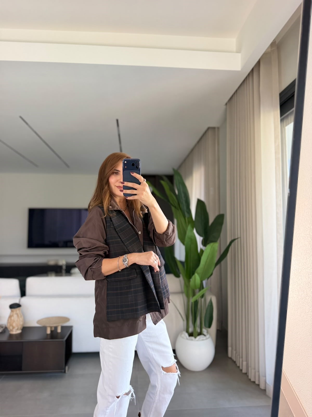 Belmont Ekose Garnili Tasarım Ceket