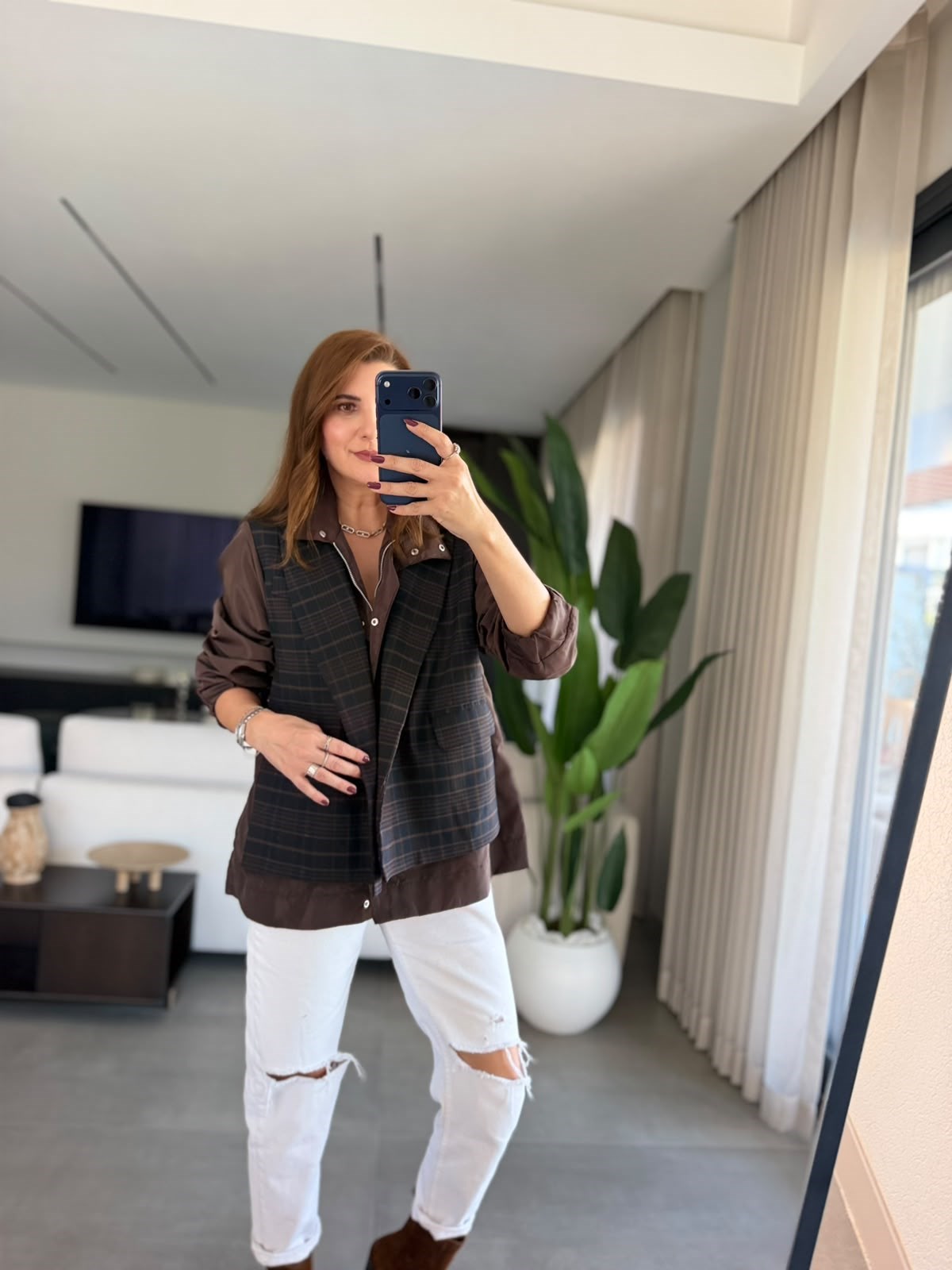 Belmont Ekose Garnili Tasarım Ceket
