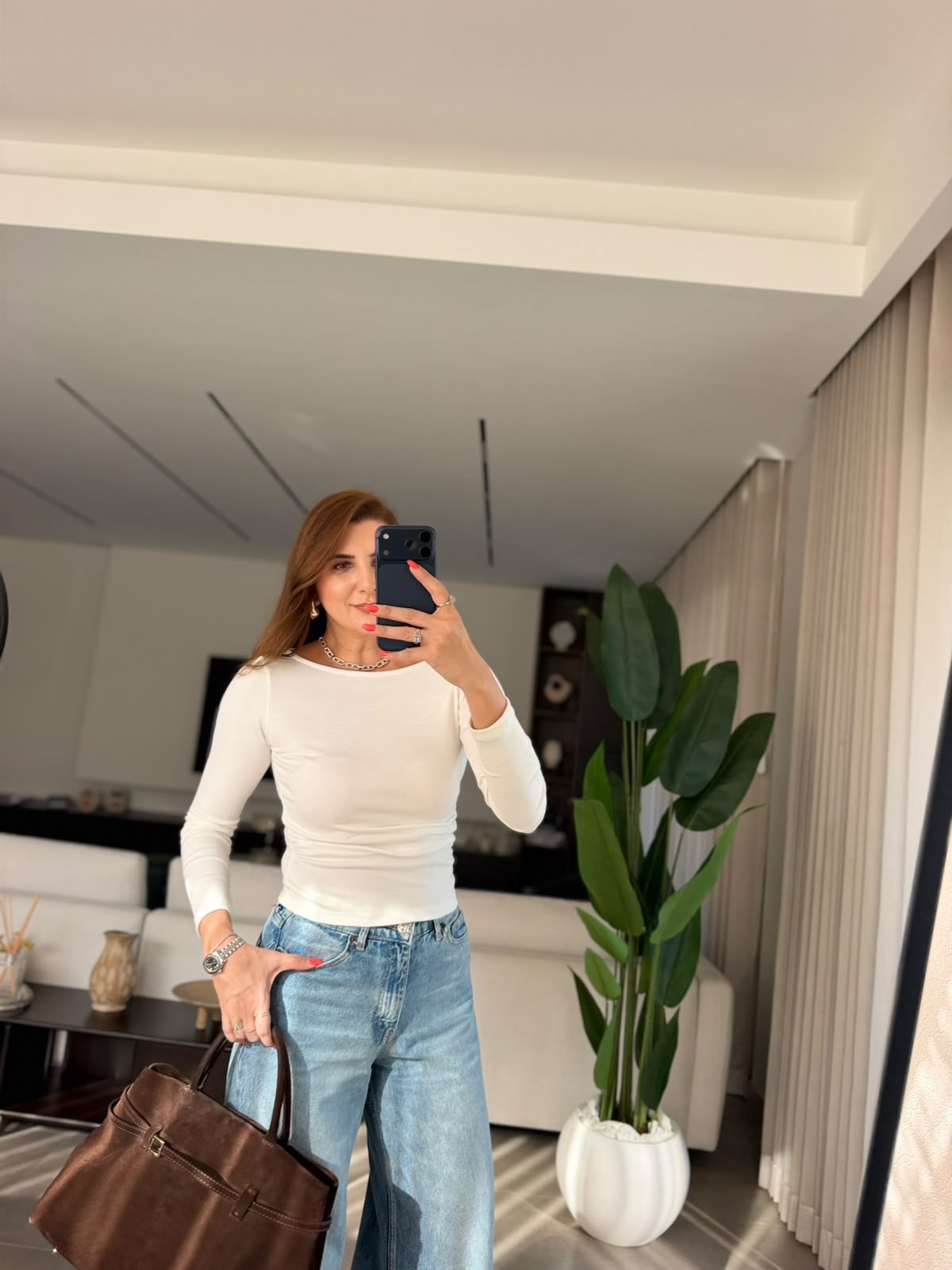 Beyaz Buzzy Yan Büzgülü Bluz